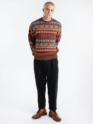 BEAMS PLUS 2 Pleat Corduroy Pants