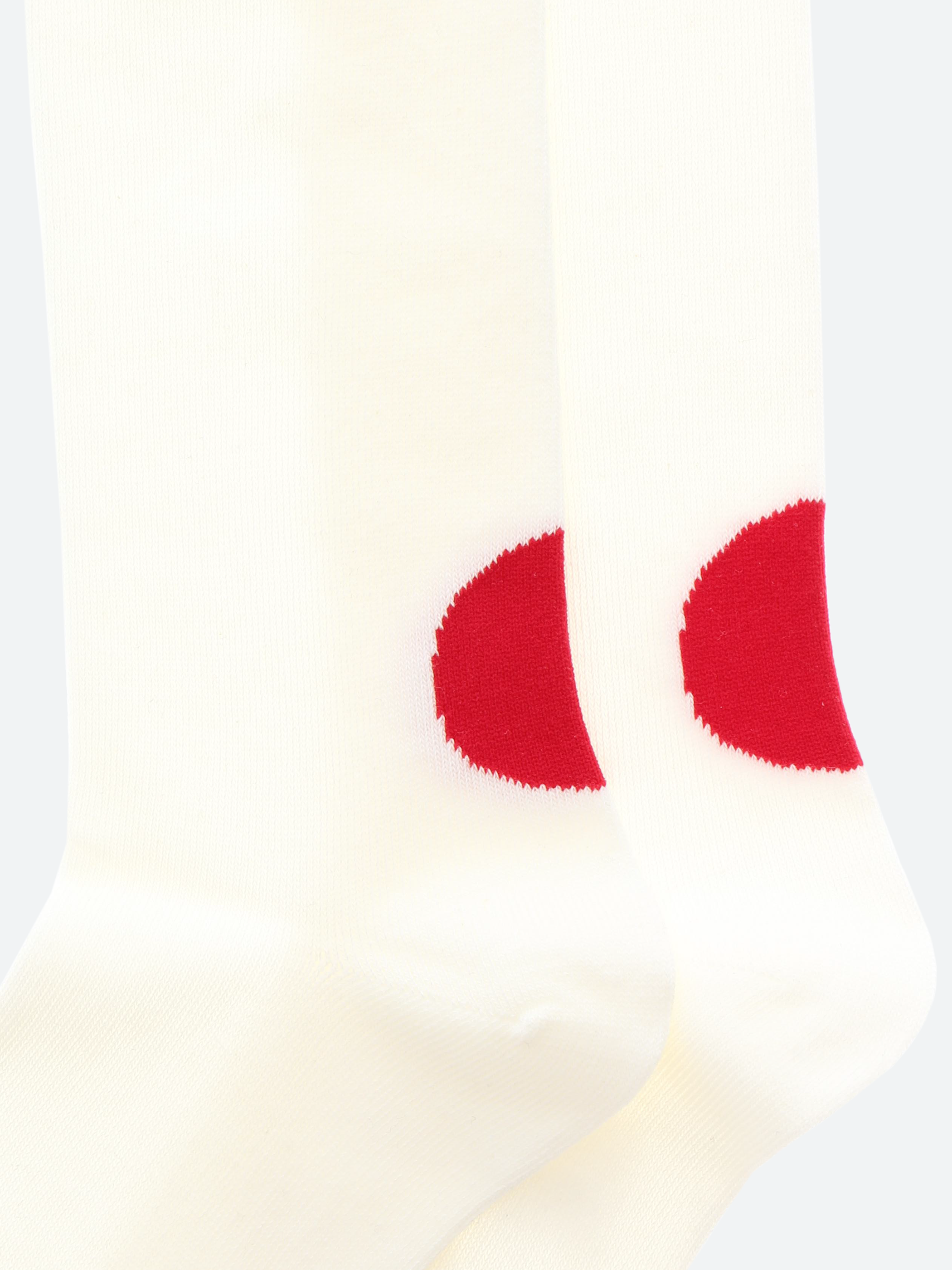 Back-Side Japan Flag Socks