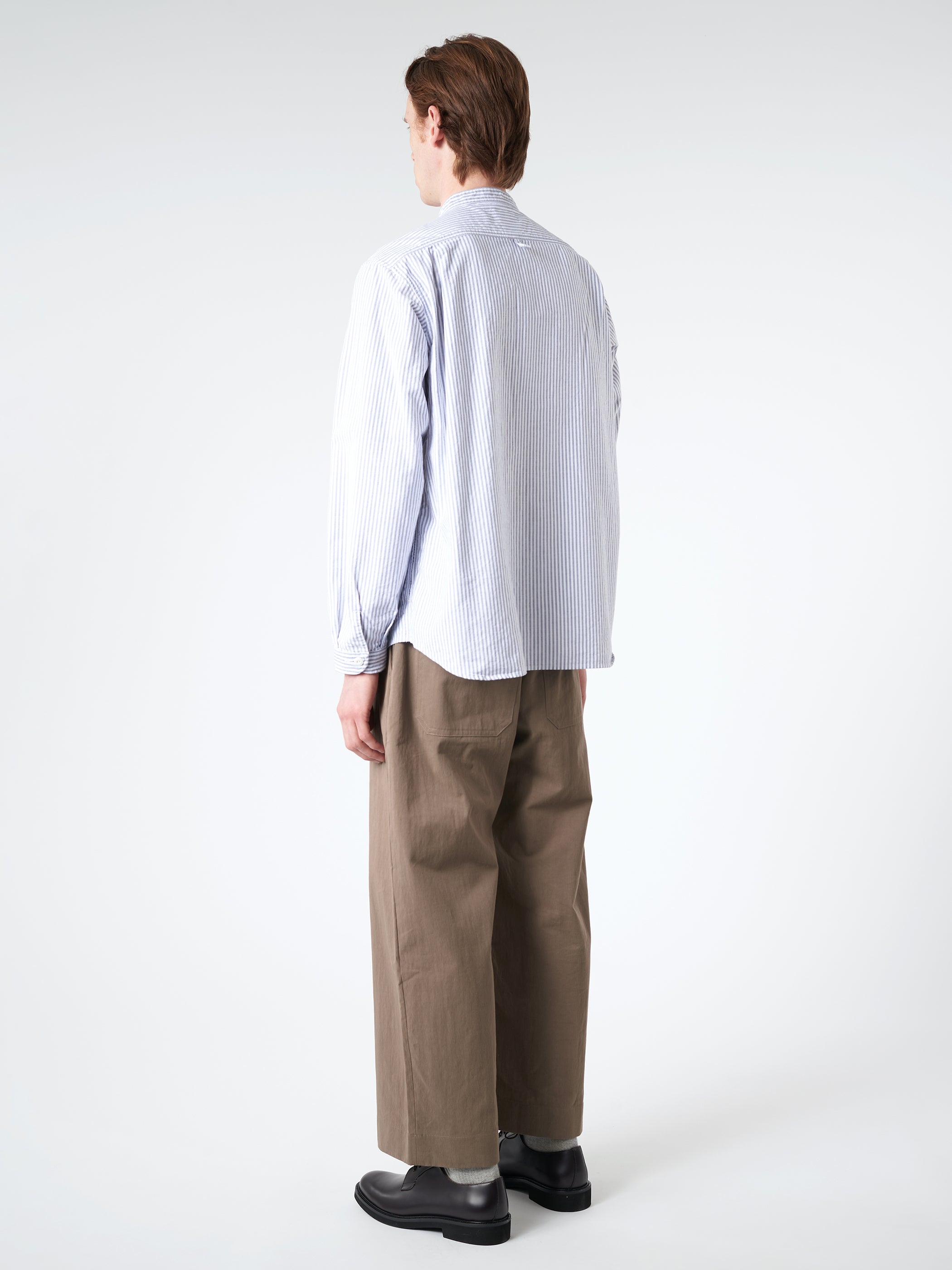 Oxford Band Collar L/S Shirt