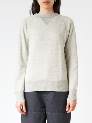 BEAMS BOY Drop-Needle Rib Crewneck Pullover