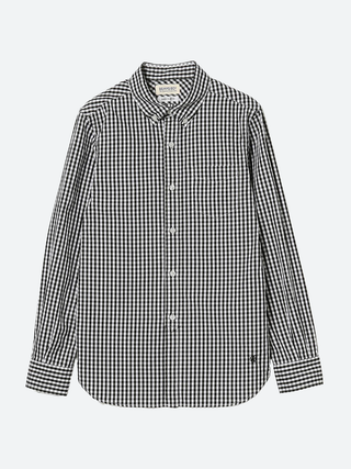 BEAMS BOY Gingham B.D. Shirt