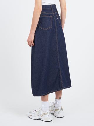 BEAMS BOY Denim Maxi Skirt