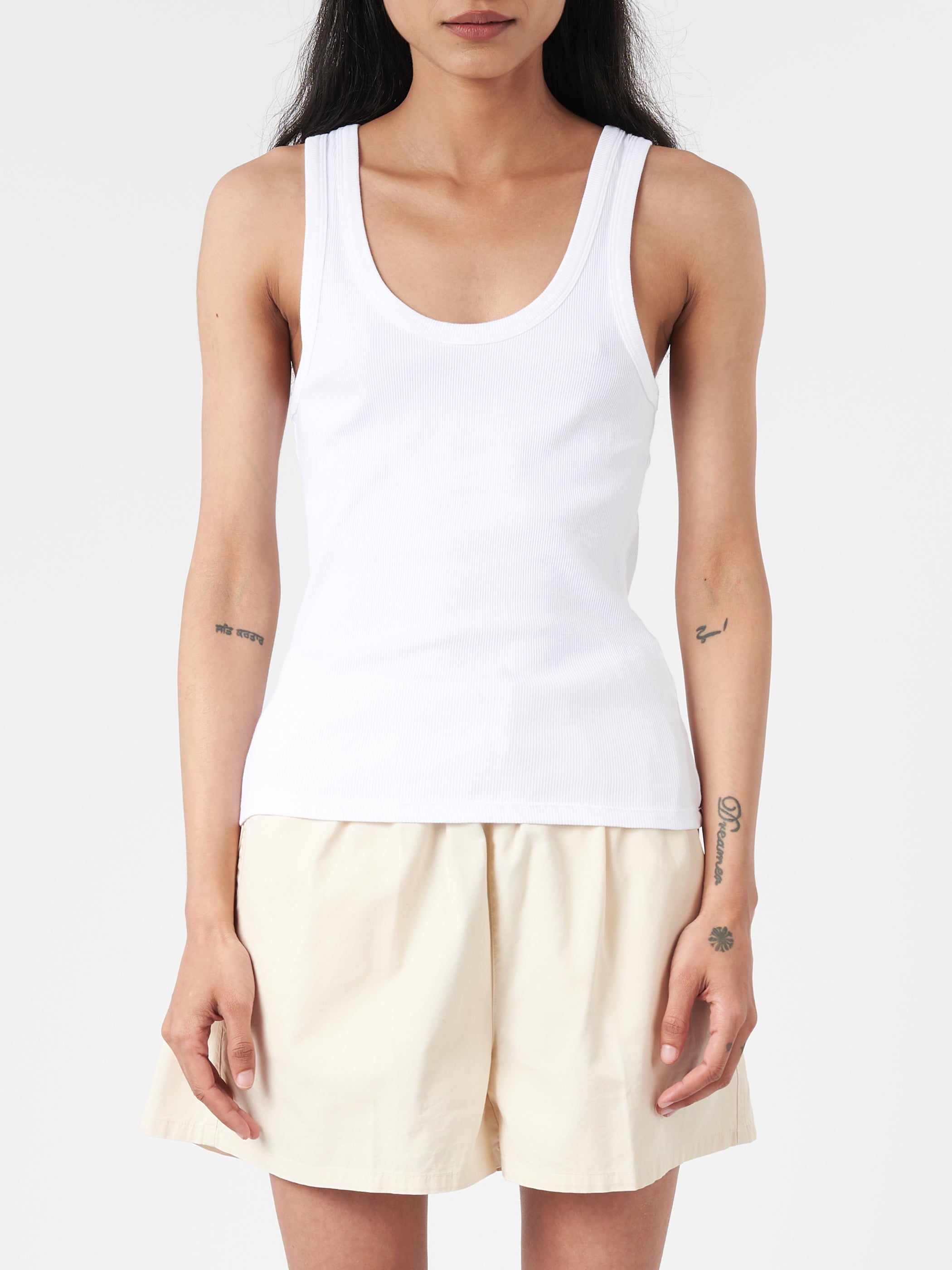 Women Organic Rib Tank Top