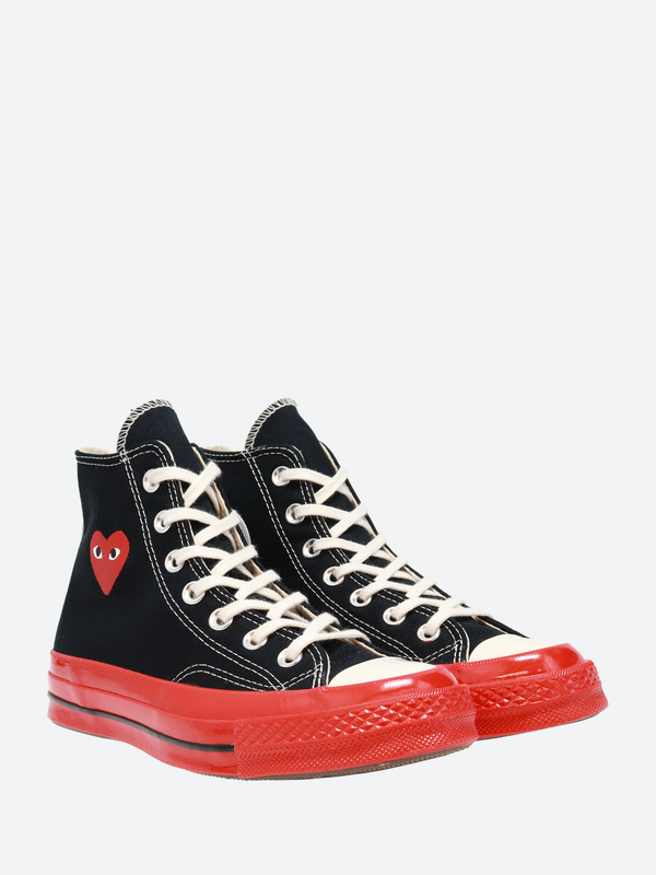 RED SOLE CHUCK 70 HIGH TOP