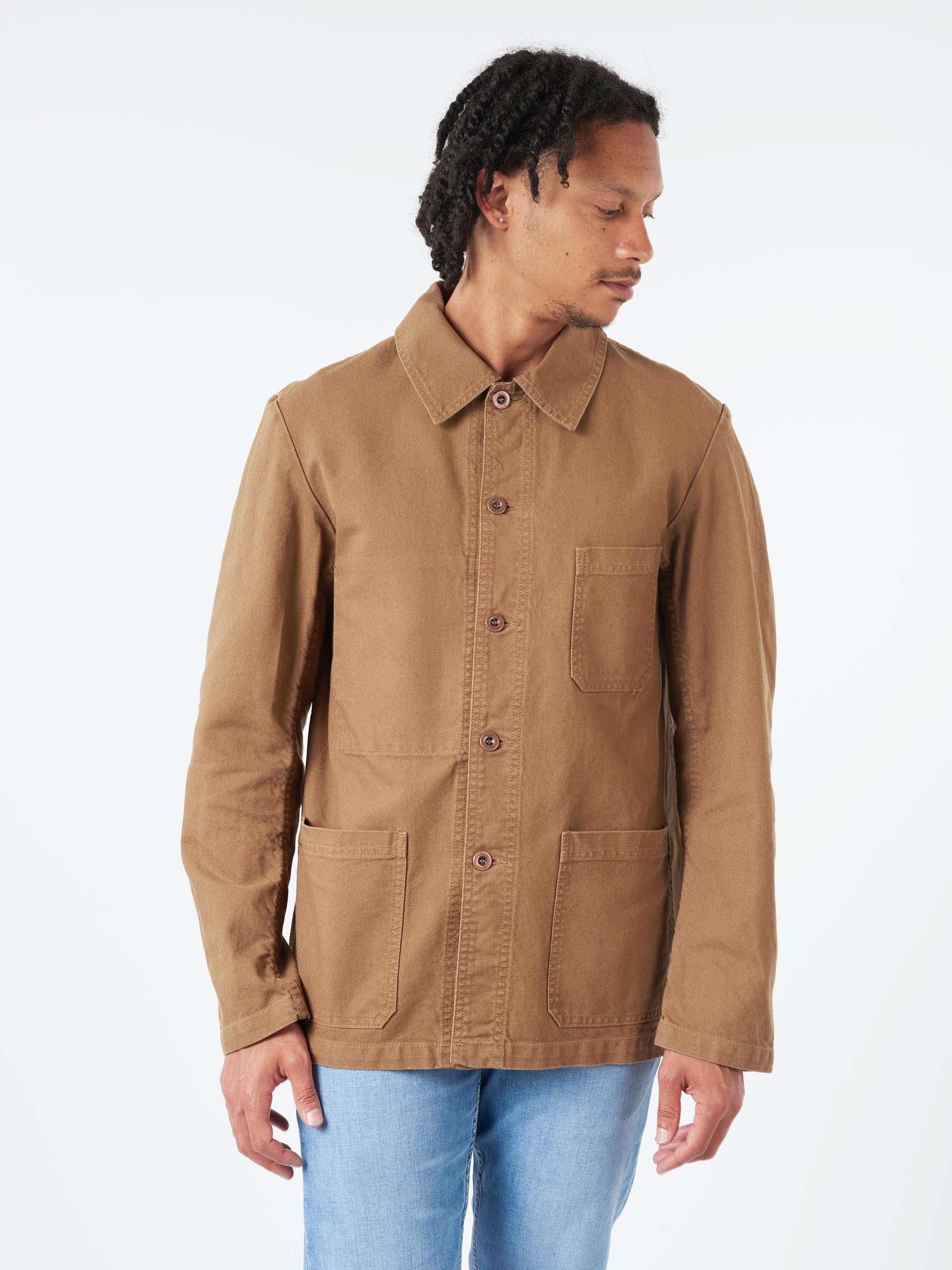 Vetra - 5C Short Workwear Jacket in Tan – gravitypope