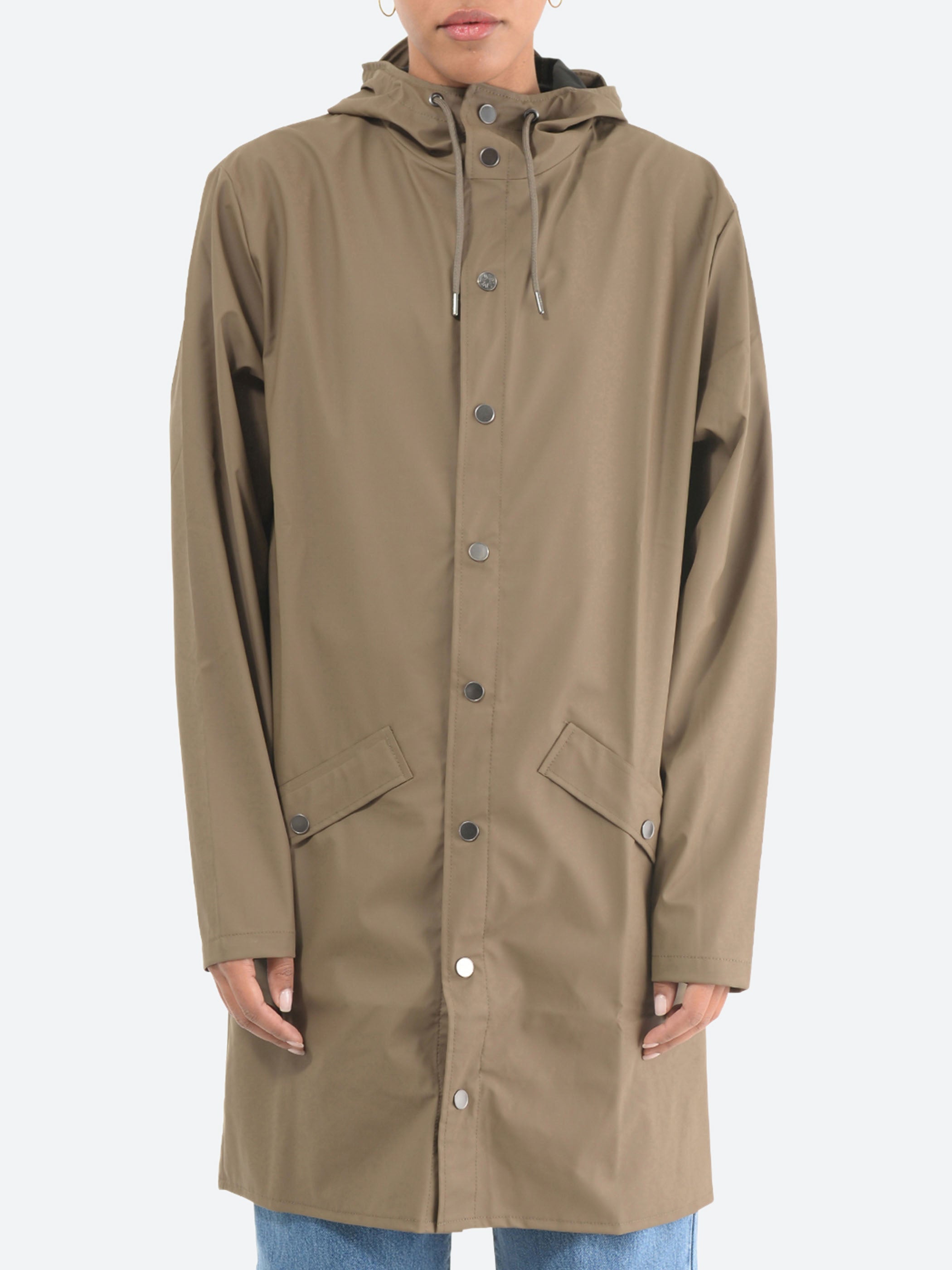 Rains long w jacket deals