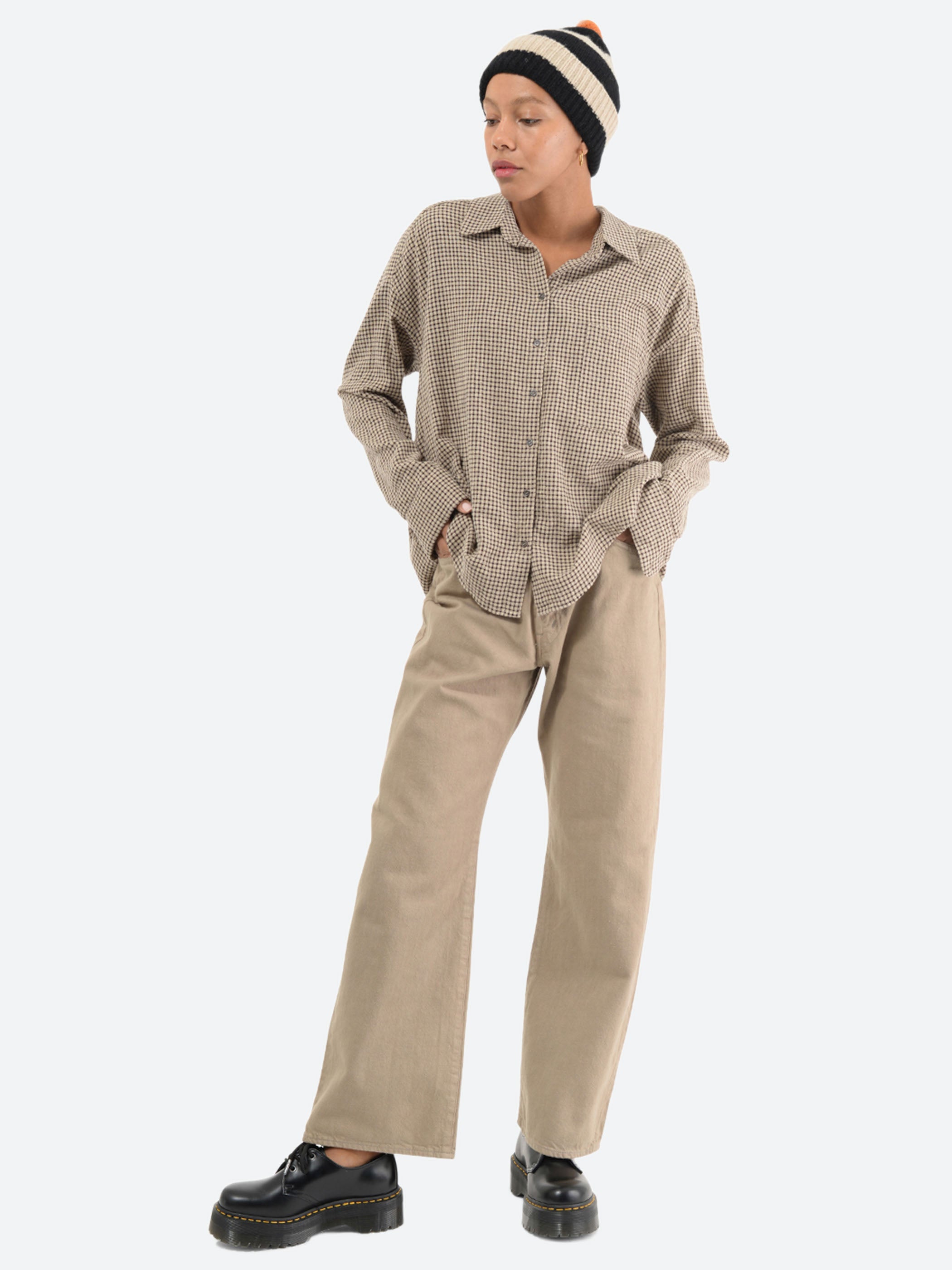 AURALEE BOTANICAL DYED SELVEDGE DENIM パンツ