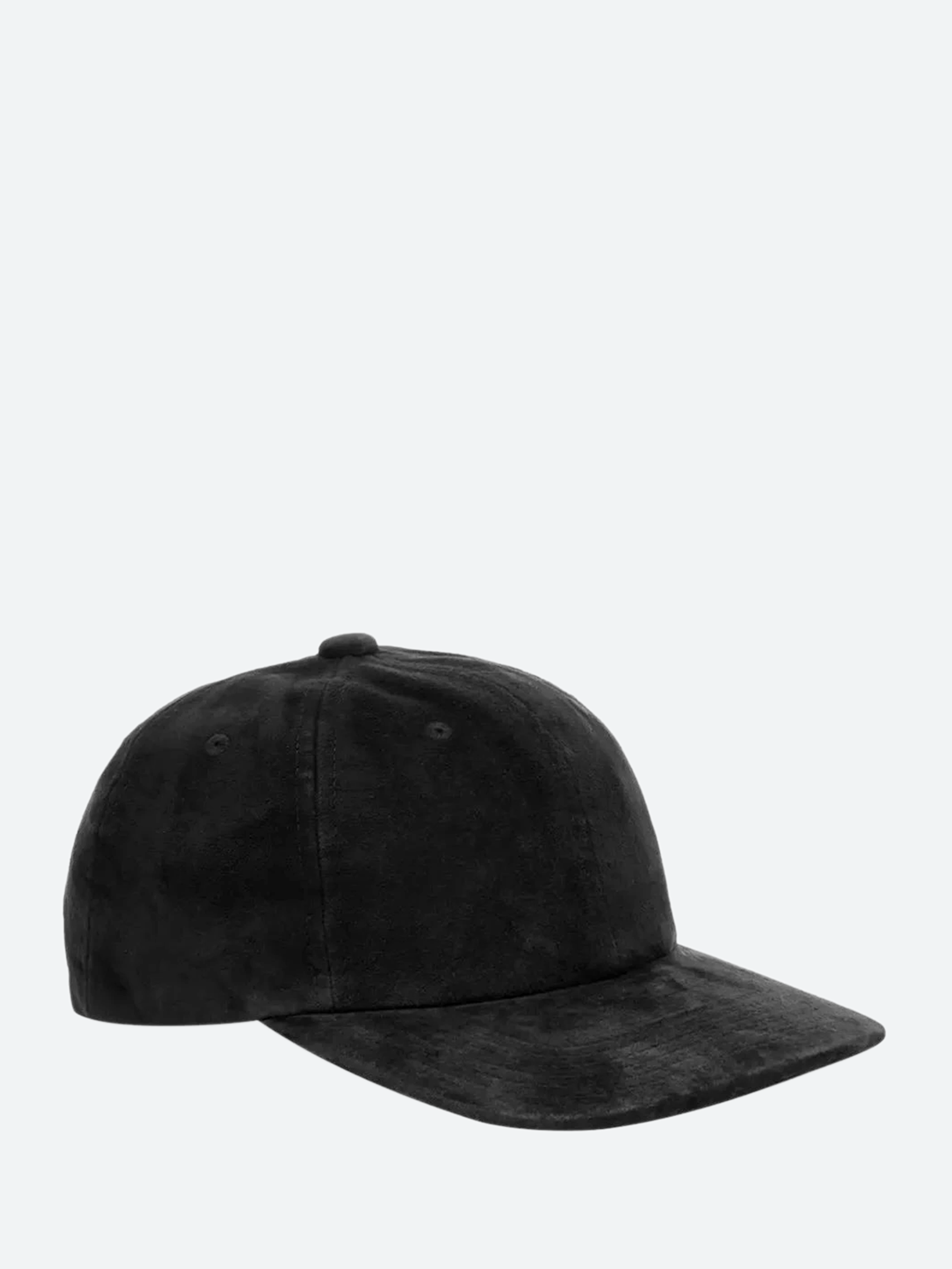 6 Panel Suede Cap