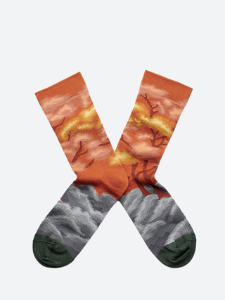 Bonne Maison Pumpkin Tree Sock