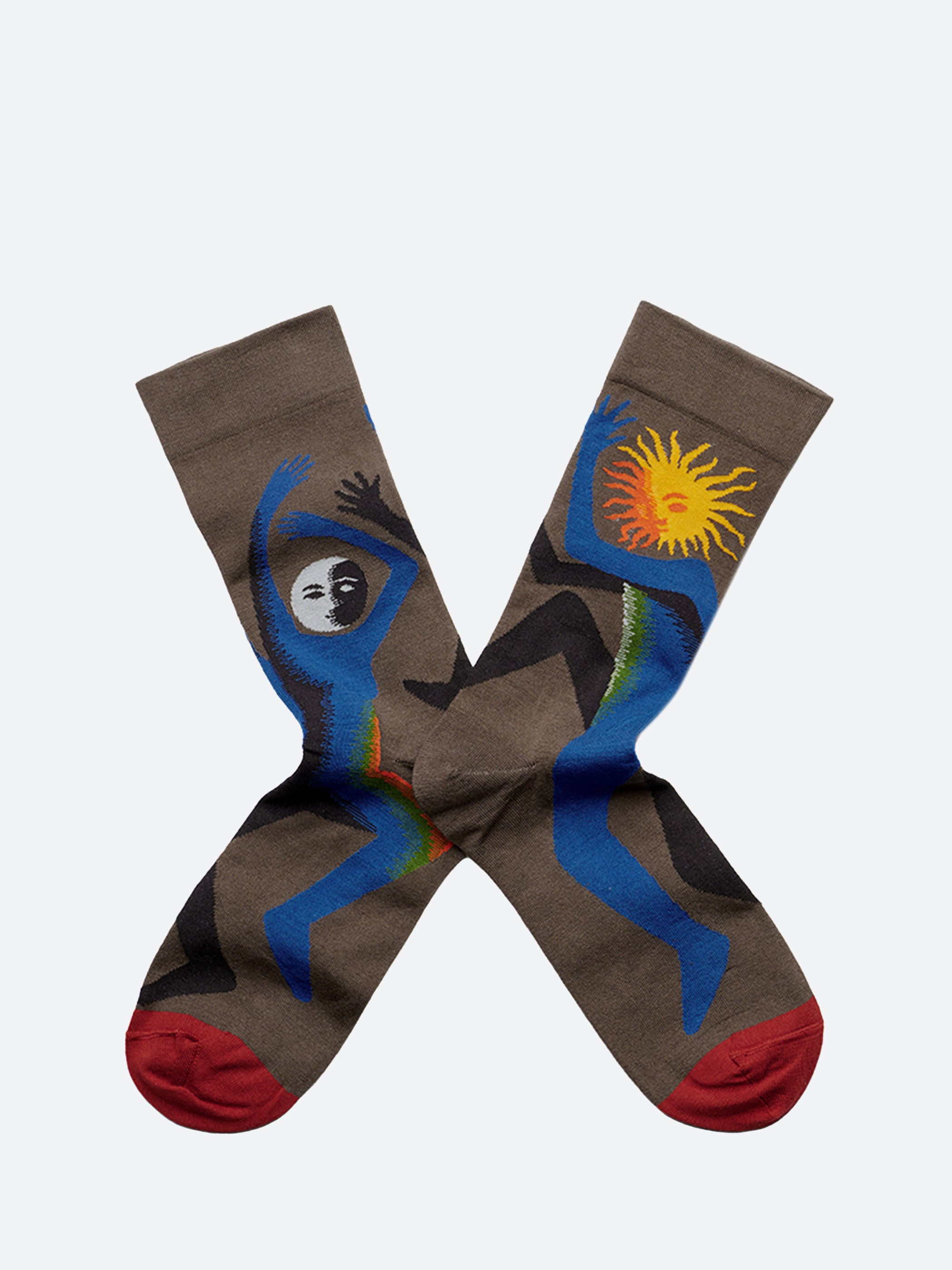Khaki Sun Sock