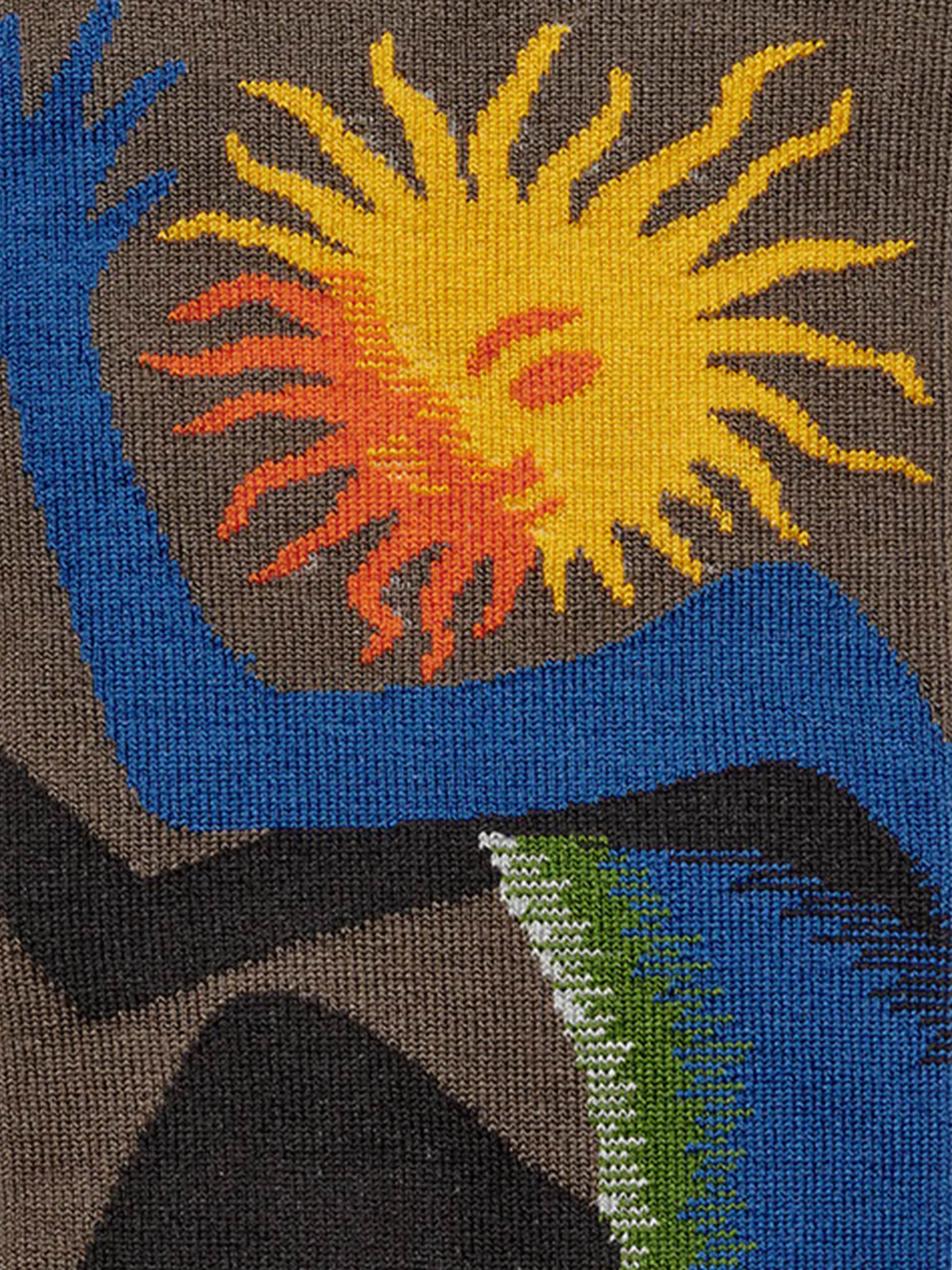 Khaki Sun Sock