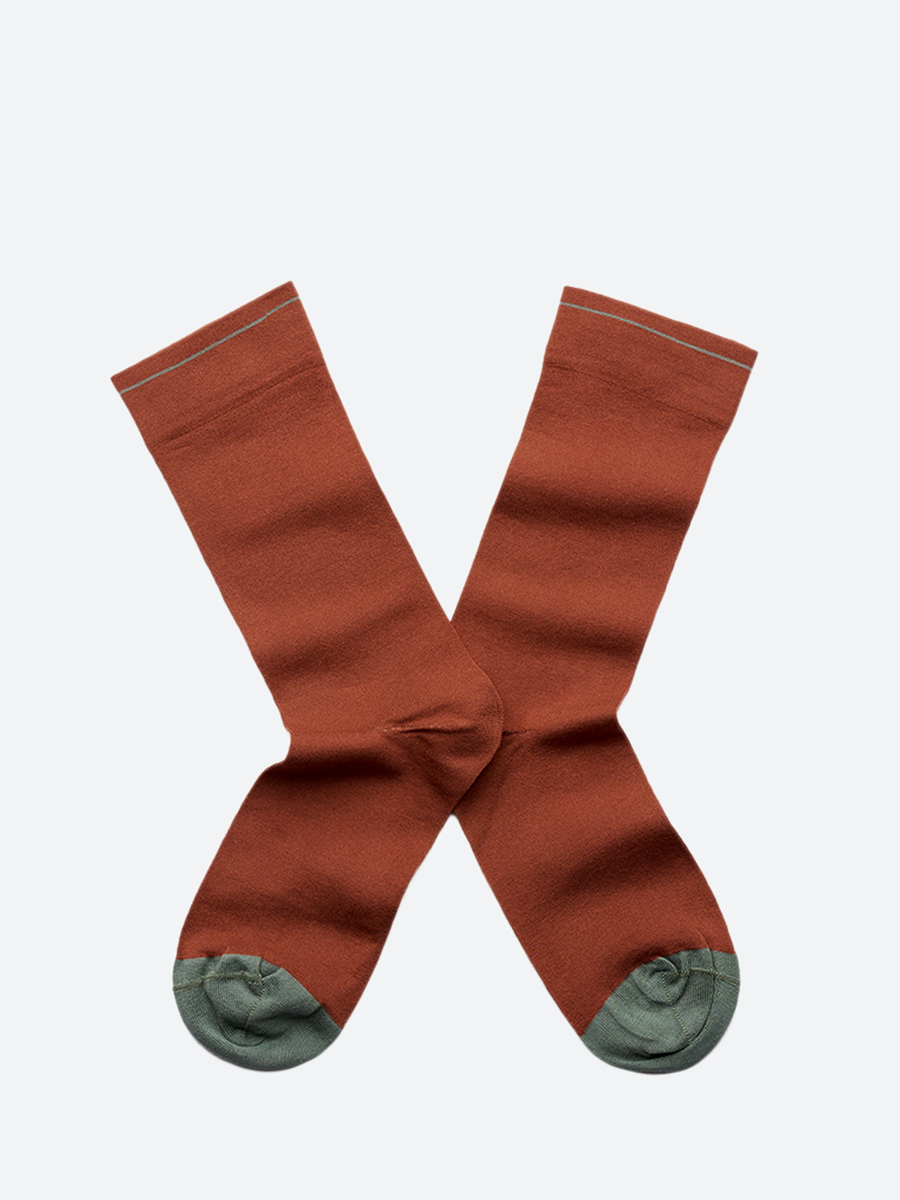 Bonne Maison Desert Socks in Nude - Ped Shoes