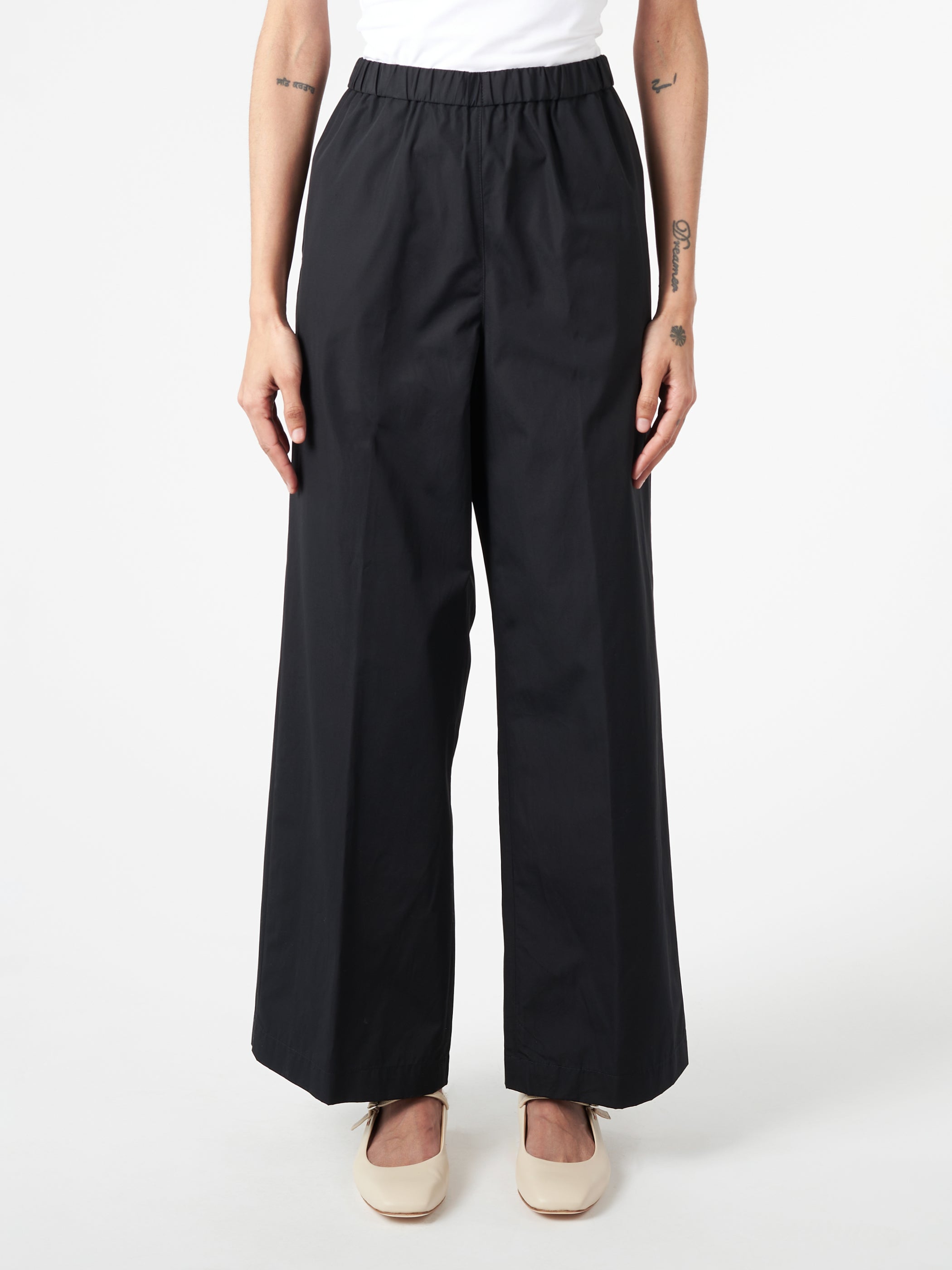 Cotton Poplin Pants