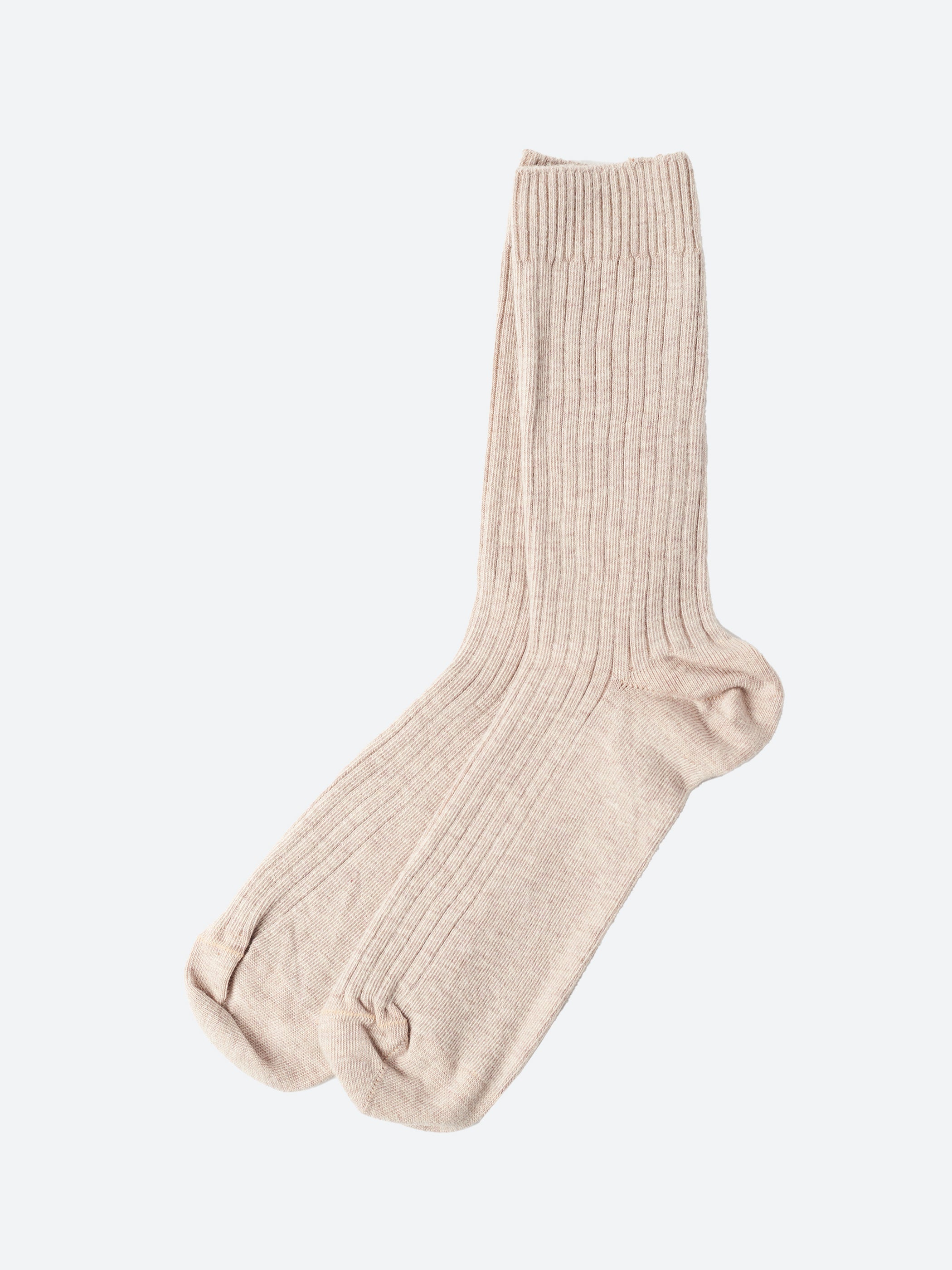 Rib Overankle Socks
