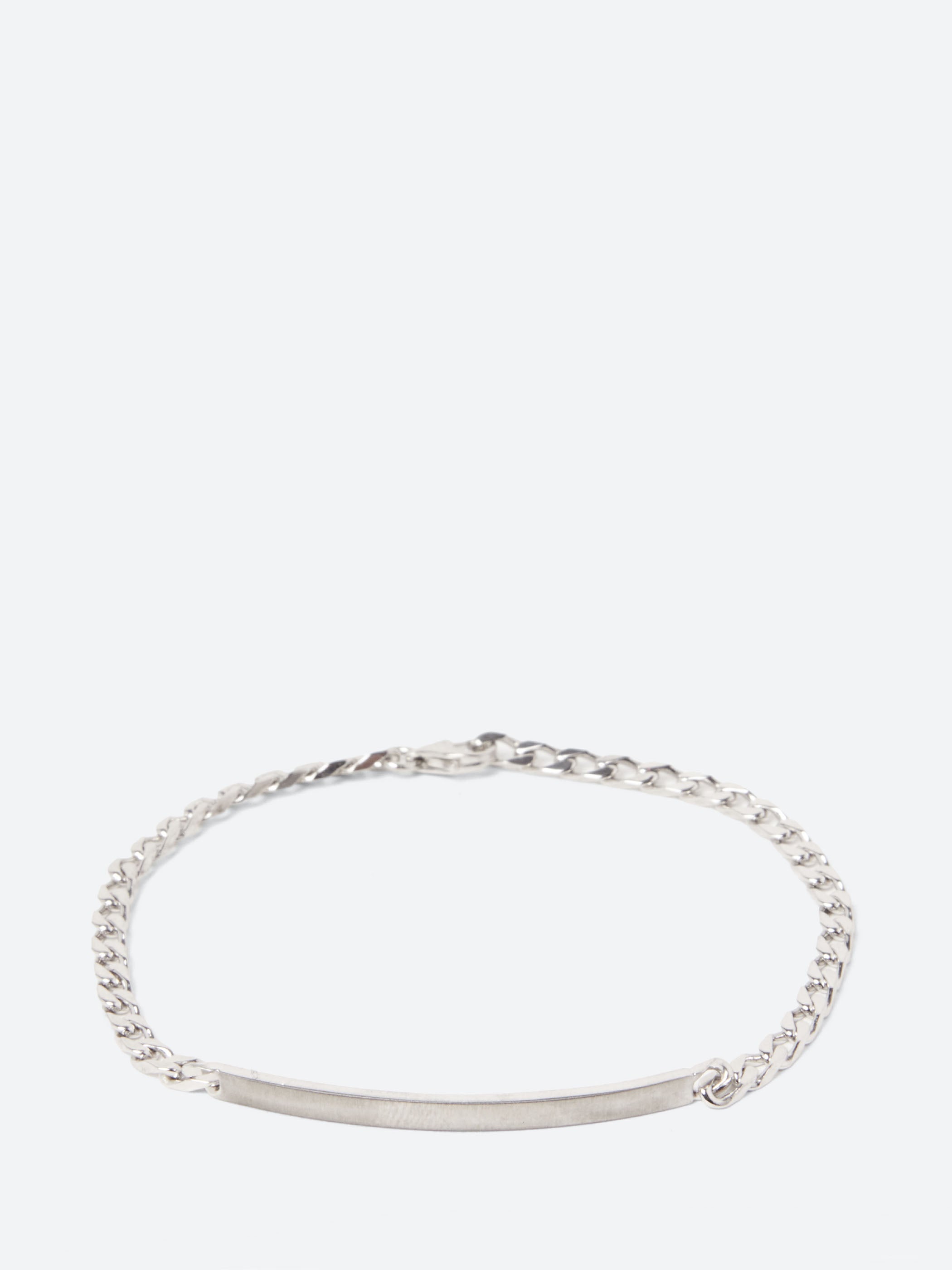 Miansai - 4mm Cuban Chain Bracelet in Polished Silver – gravitypope