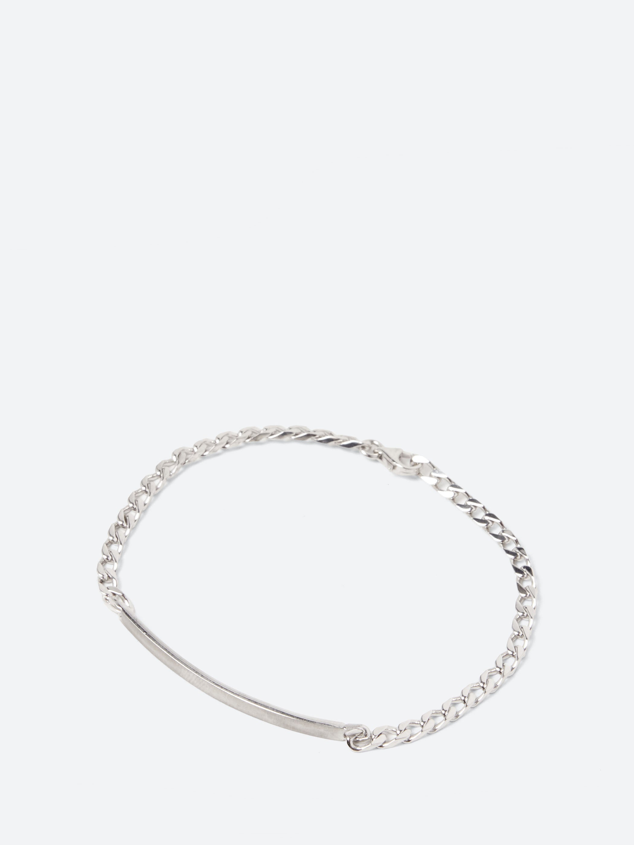 Miansai - 4mm Cuban Chain Bracelet in Polished Silver – gravitypope