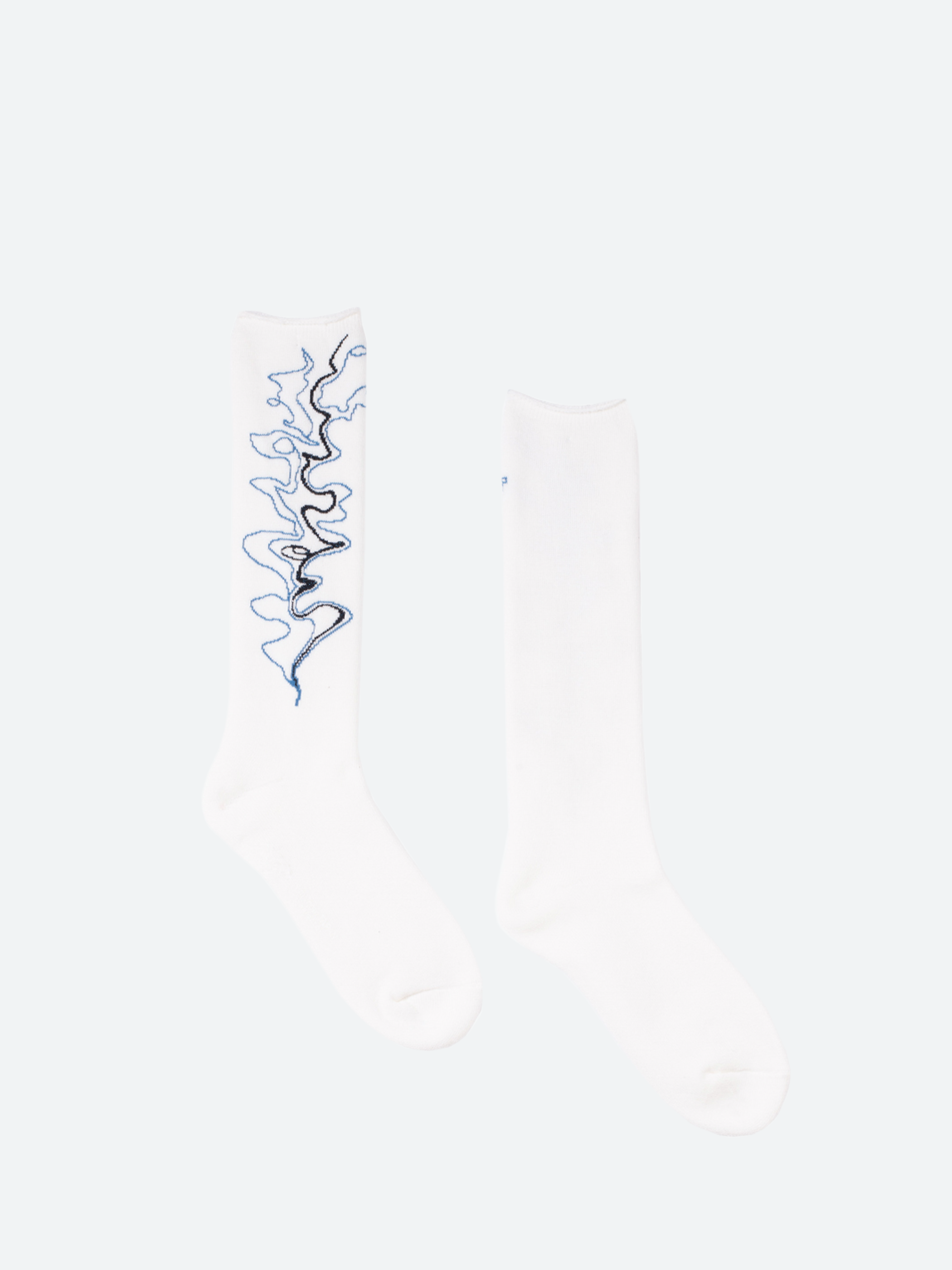 Minamo Jacquard Pile Socks