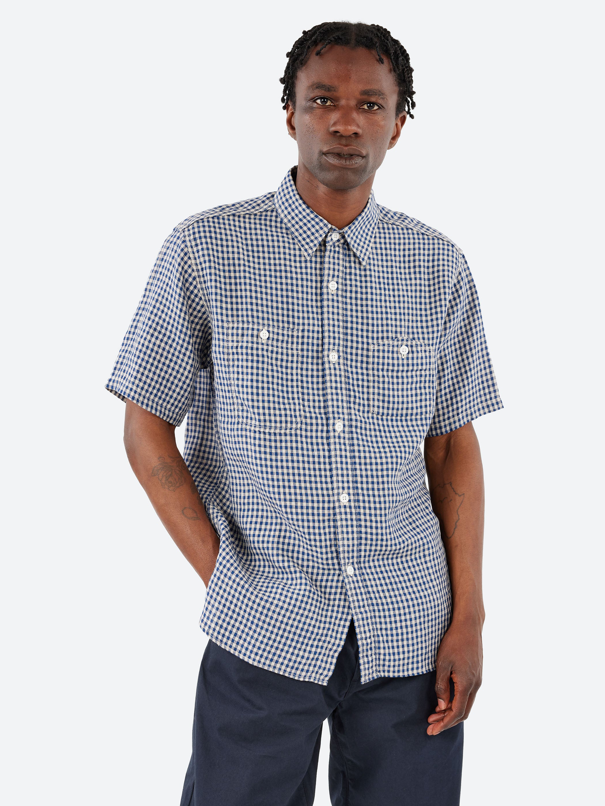 WORK Short Sleeve Linen