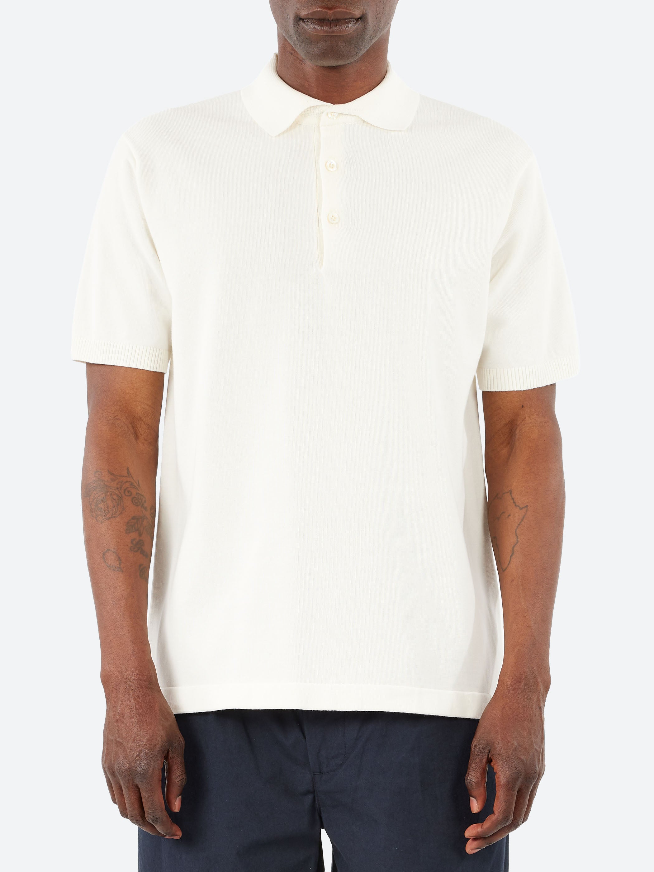 Knit Polo Shirt