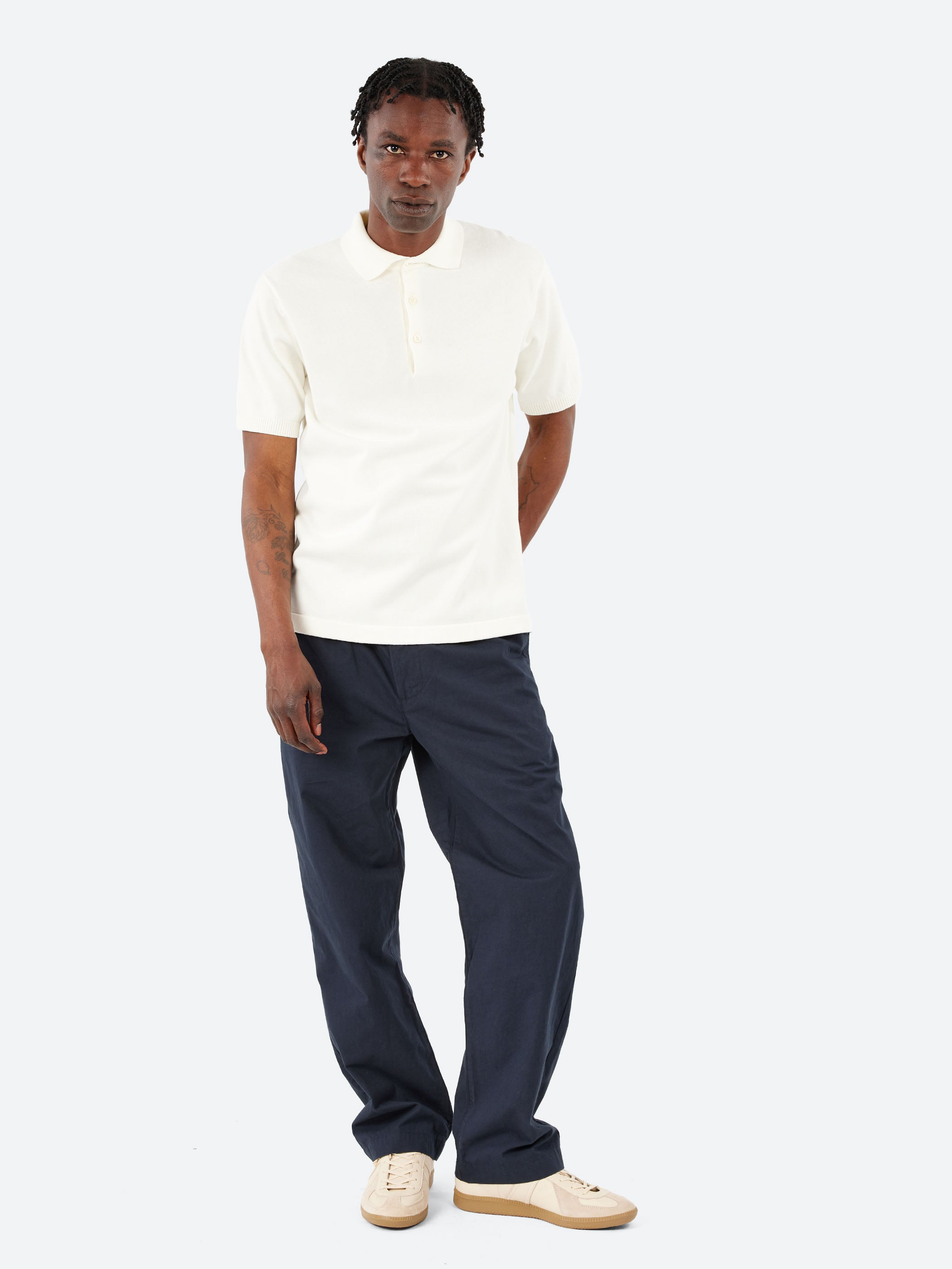 Knit Polo Shirt