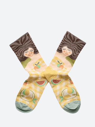 Bonne Maison Multico Apple Socks