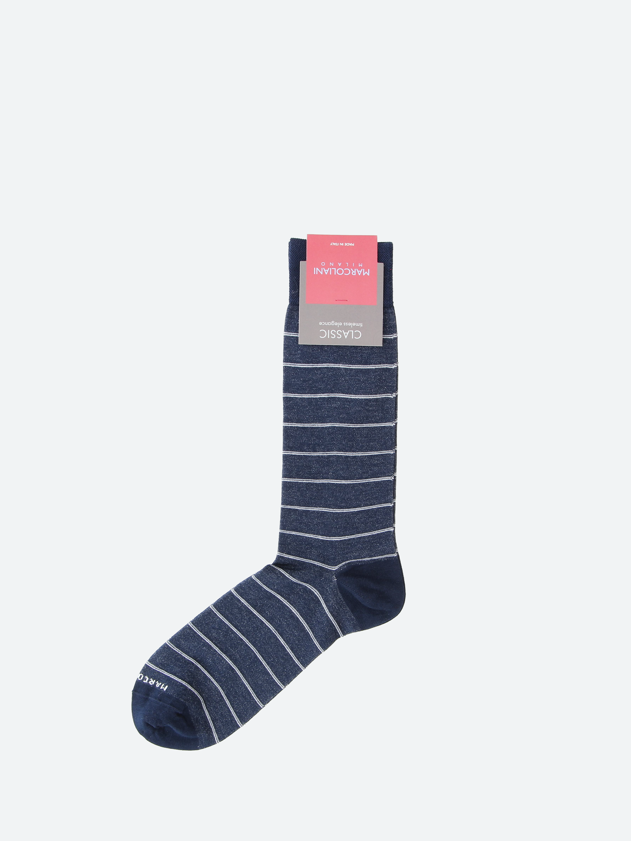 Micro Stripes Mid Calf Sock