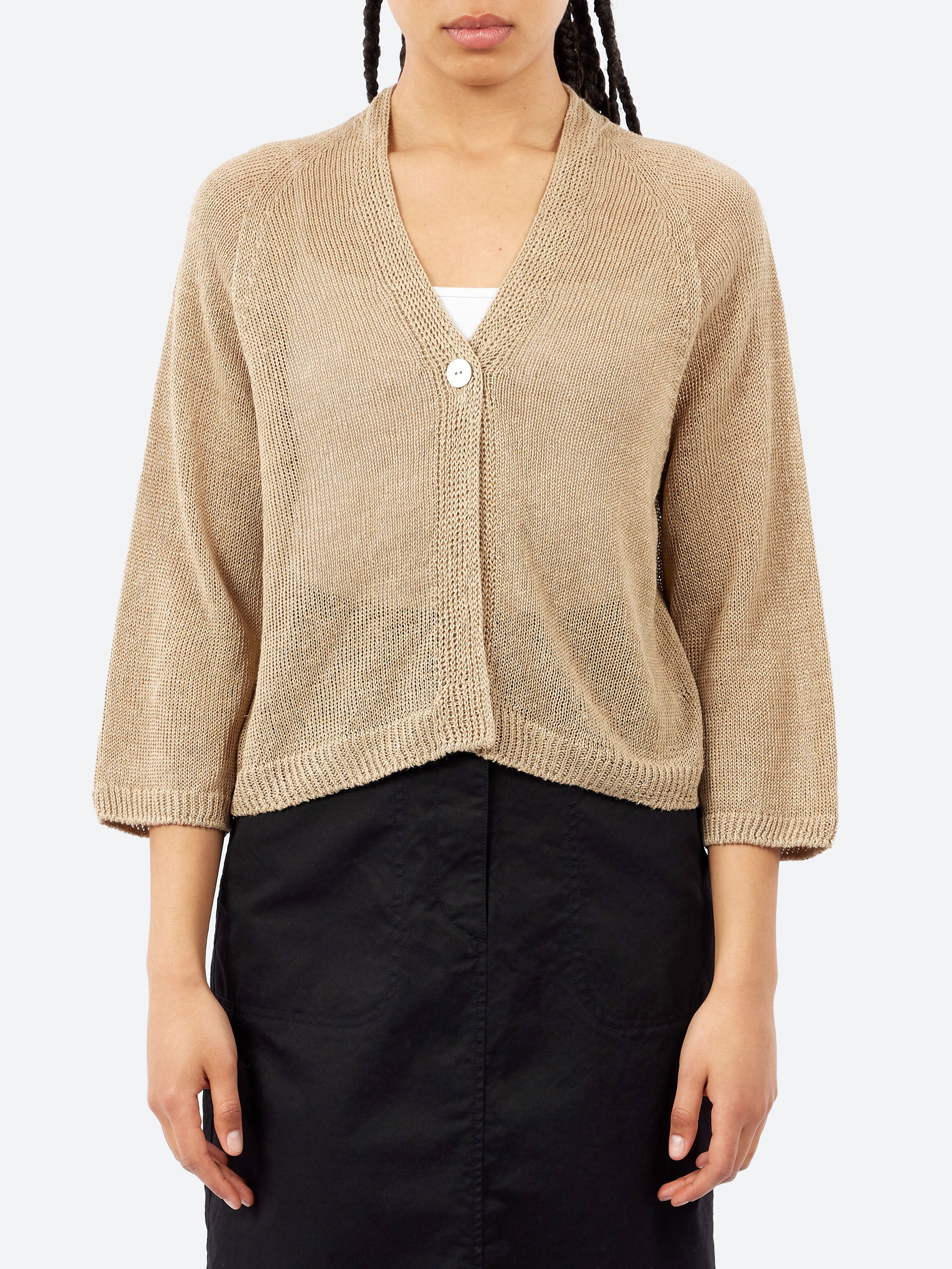 Linen Knit Cardigan