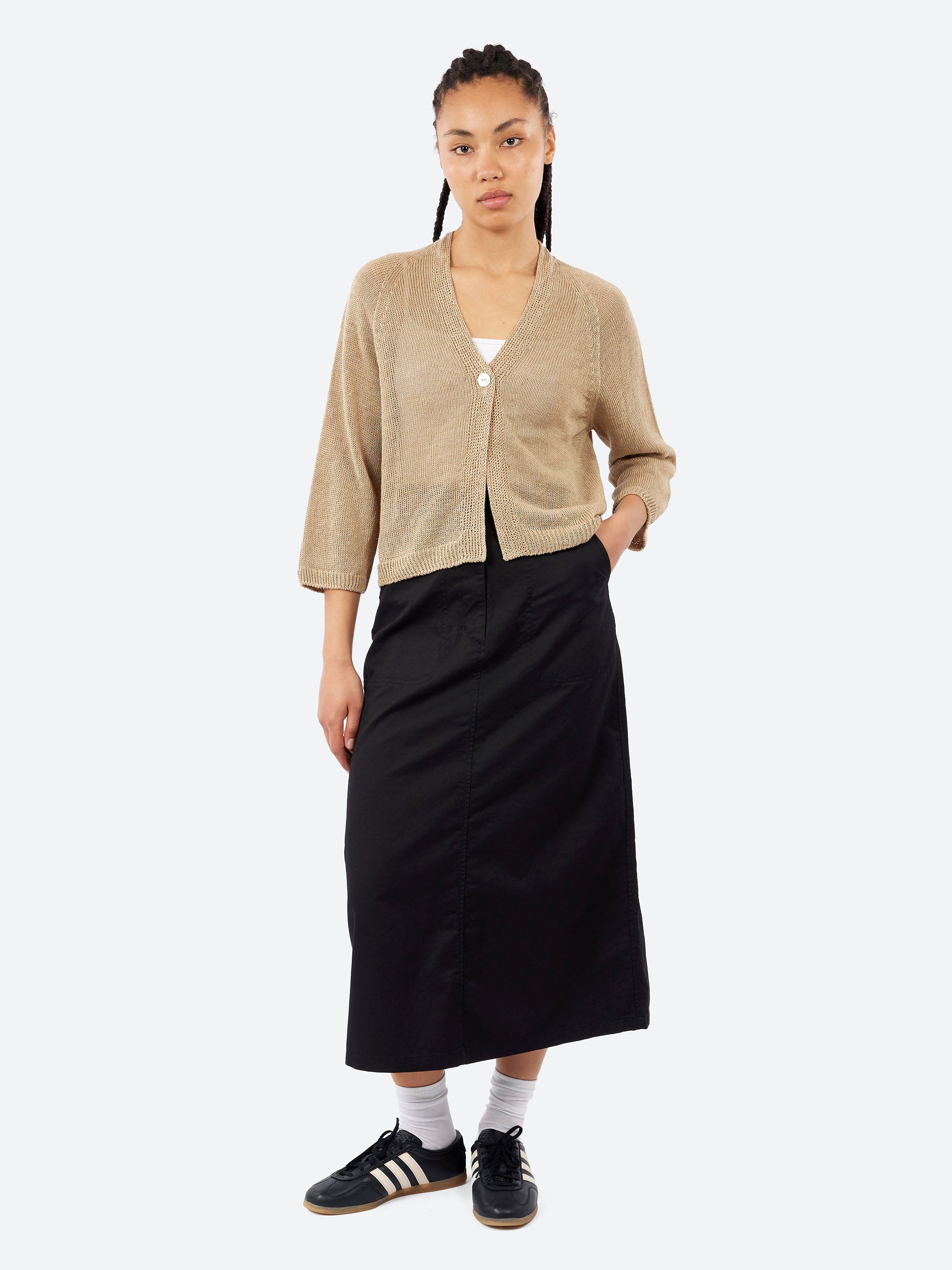 Linen Knit Cardigan