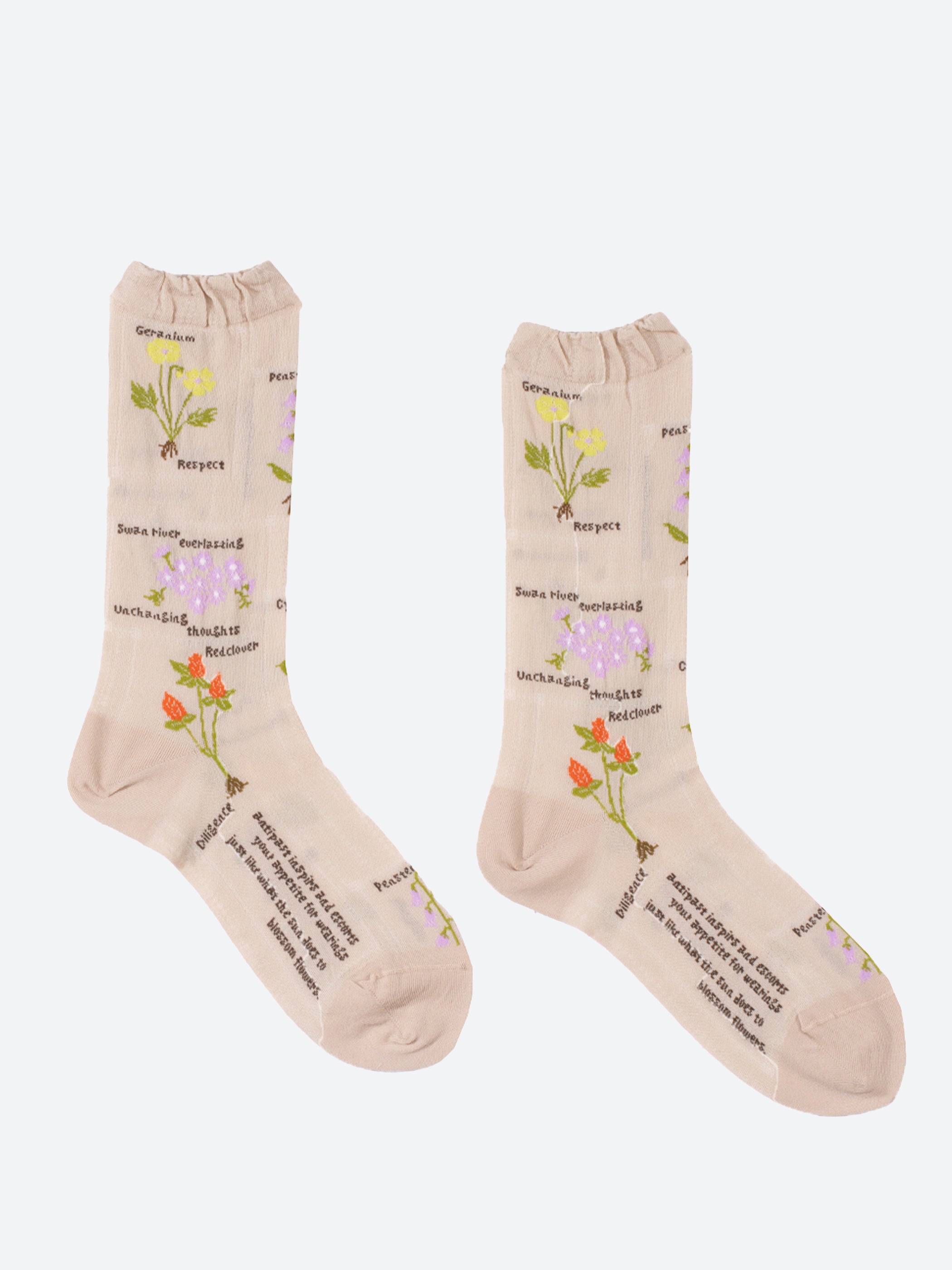 Botanical XIII Crew Sock