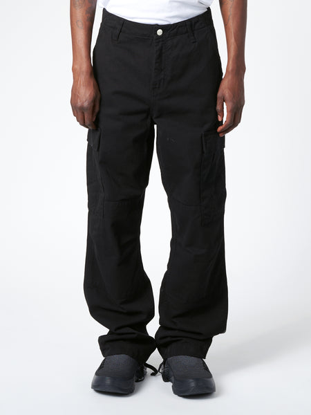 パンツ REGULAR CARGO PANT - Black (rinsed) レギュラーカーゴパンツ