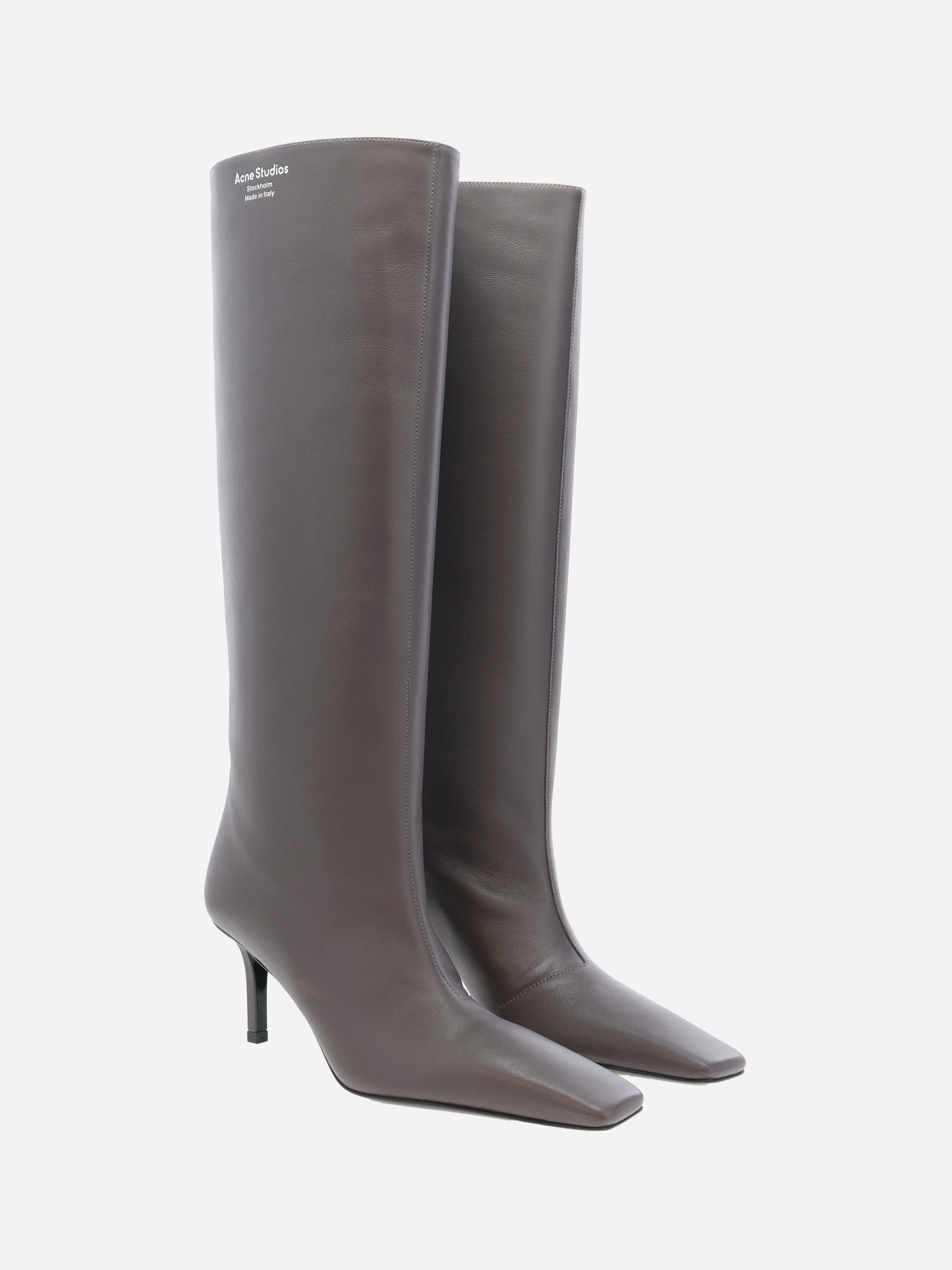 Leather Heeled Boots