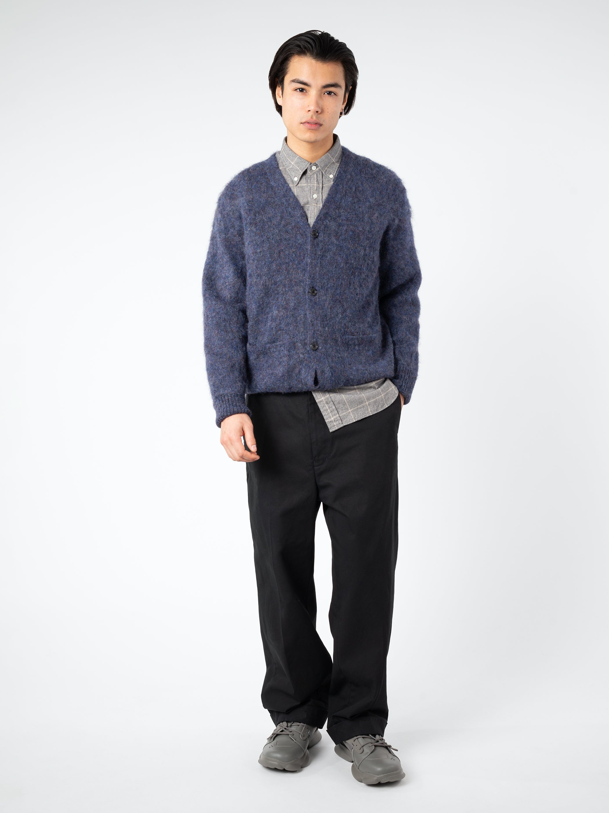 Stretch Mohair Cardigan