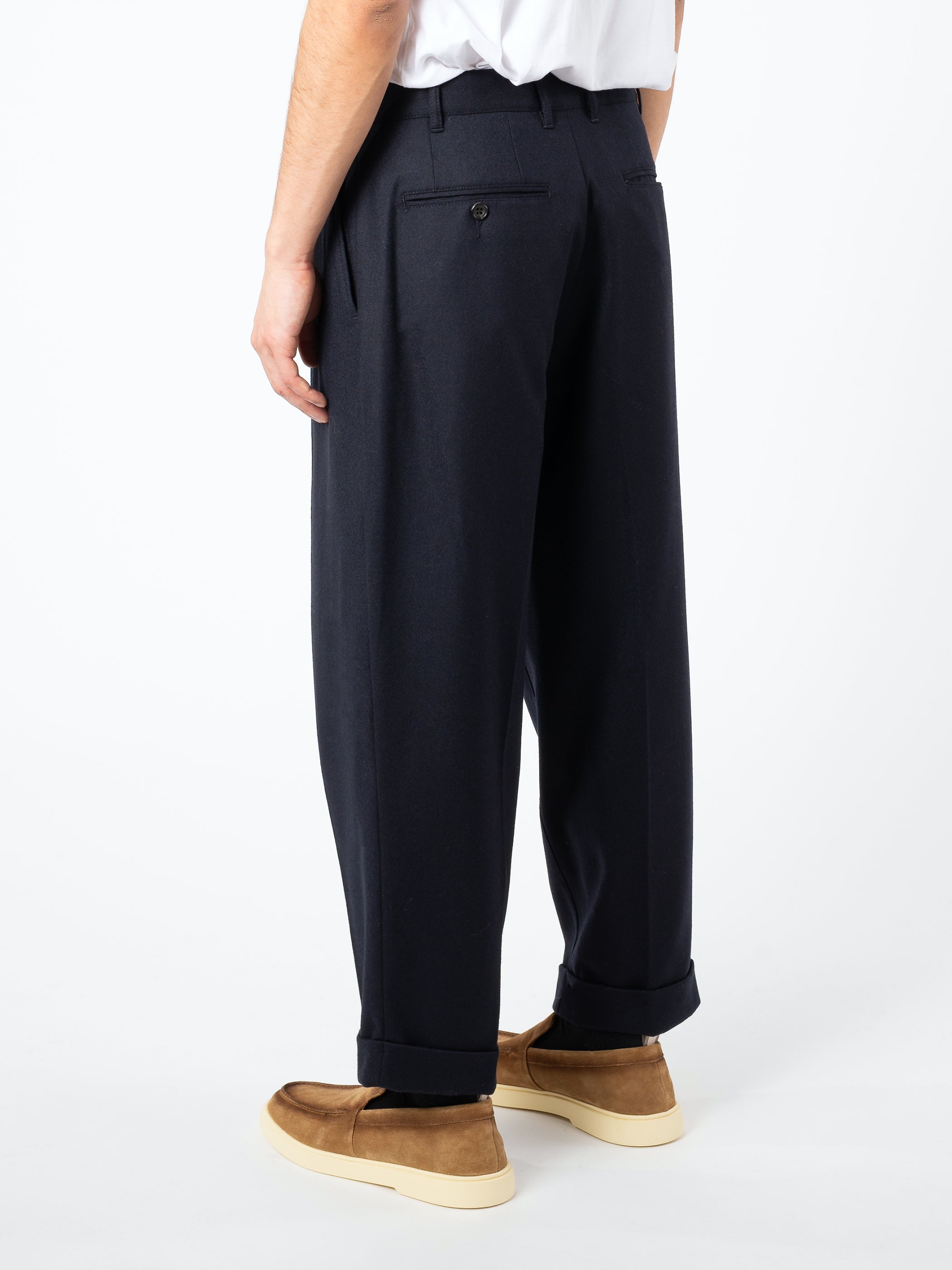 2 Pleat Flannel Pants