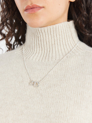 Pearls Before Swine Core Double Mini Blod Necklace
