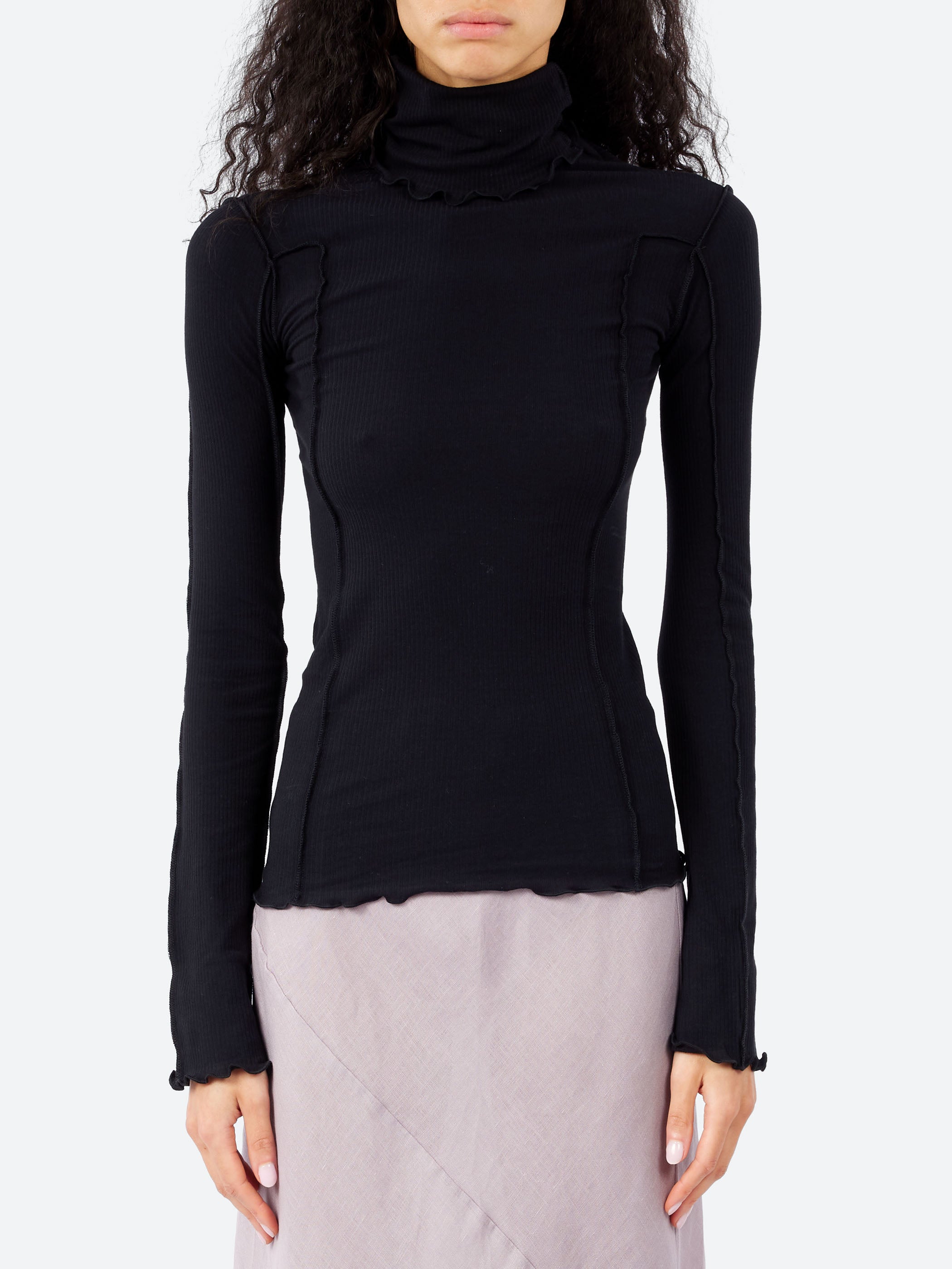 Baserange - Omato Turtleneck in Black – gravitypope