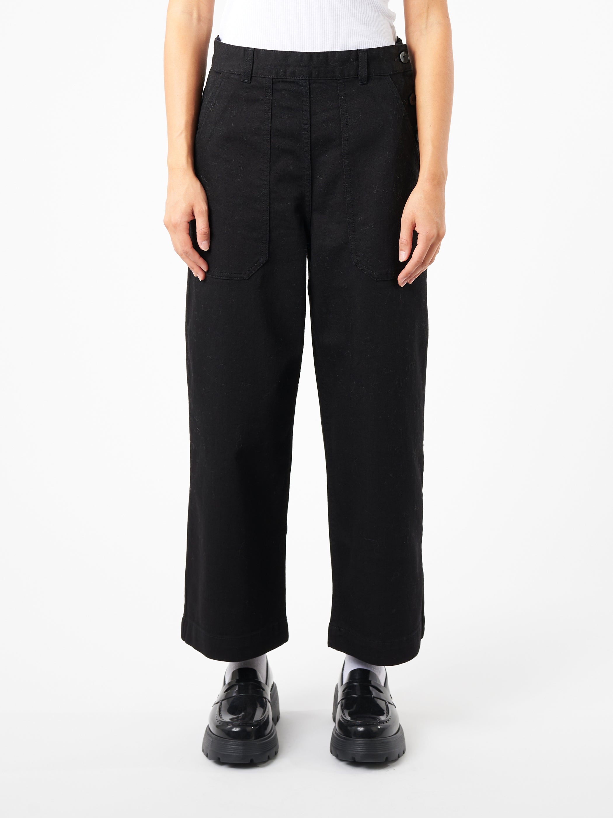 Annie Side Button Trousers