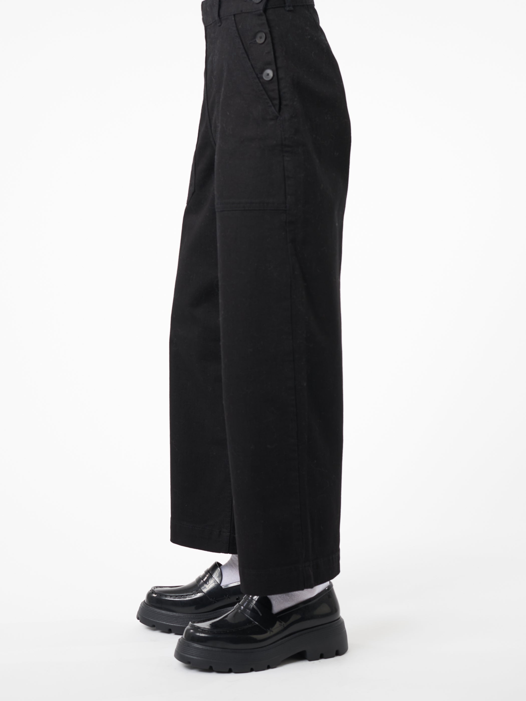 Annie Side Button Trousers