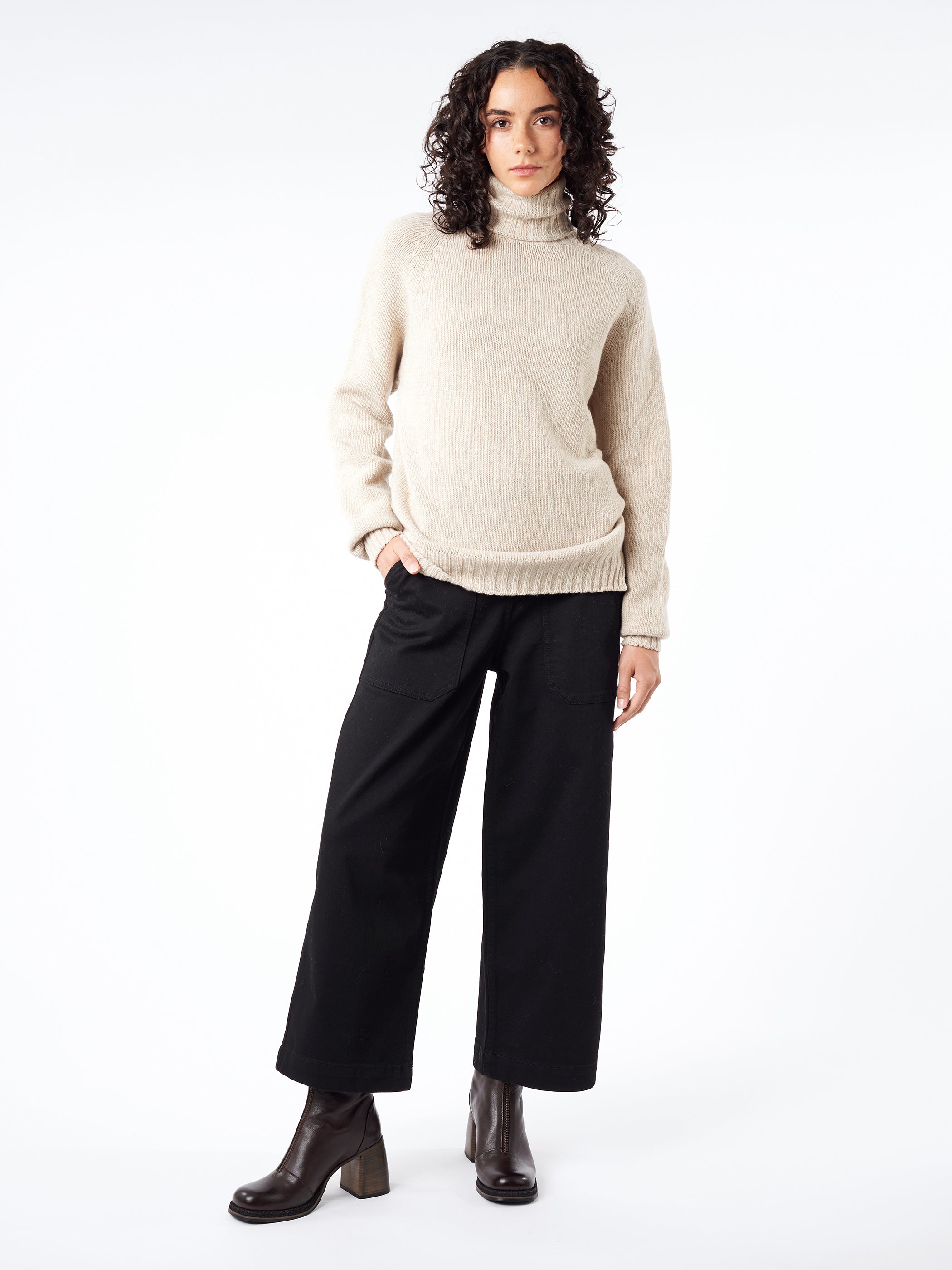 Annie Side Button Trousers