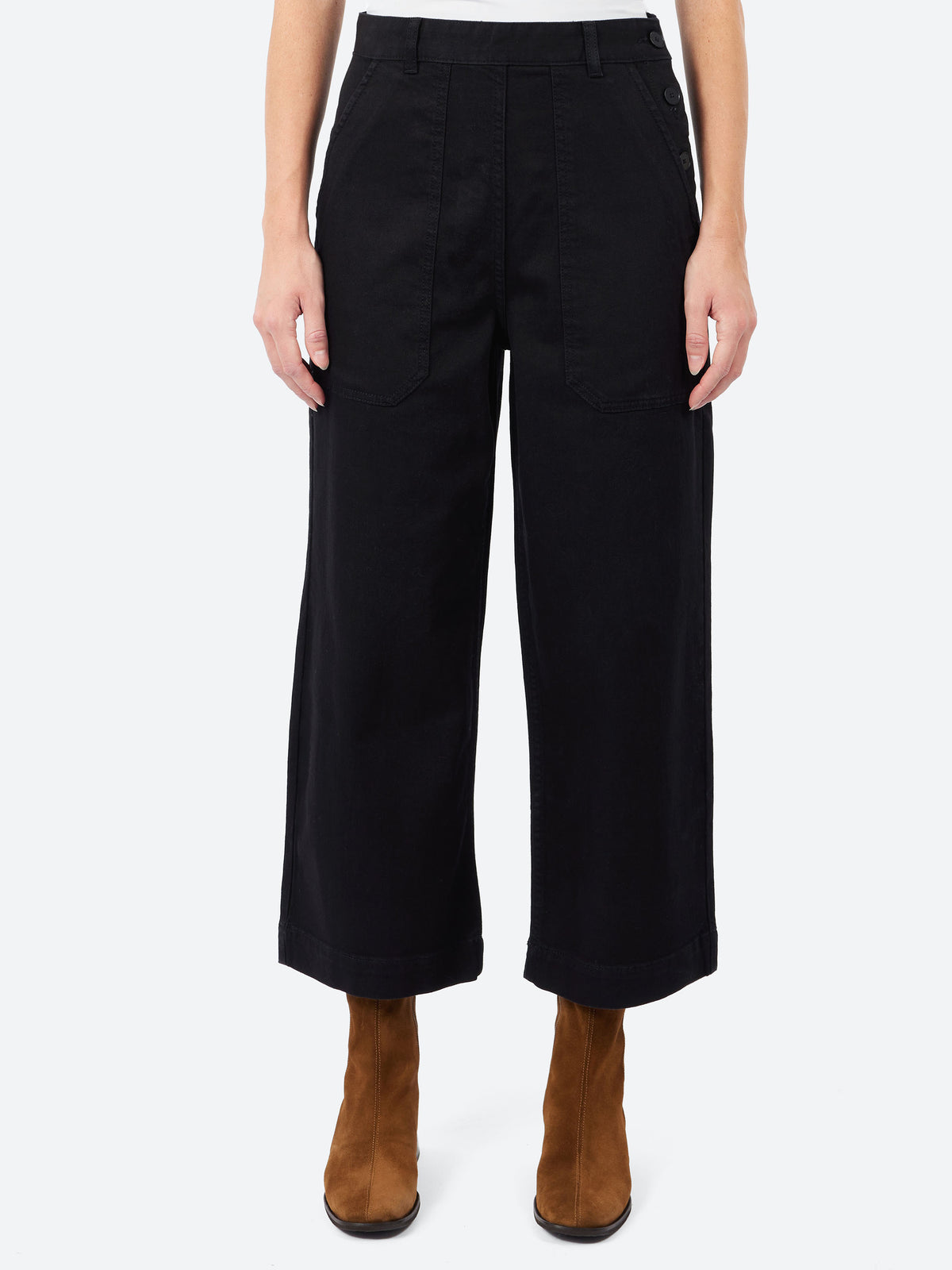 Annie Side Button Trousers