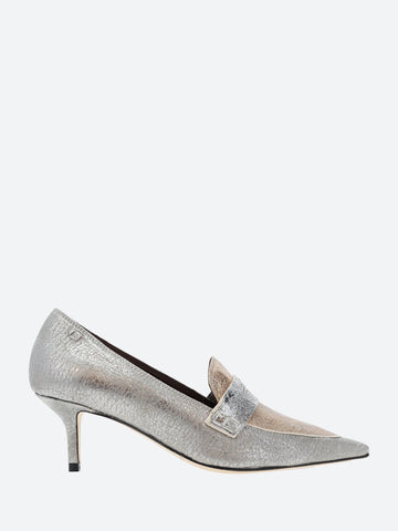 KITTEN HEEL LOAFER