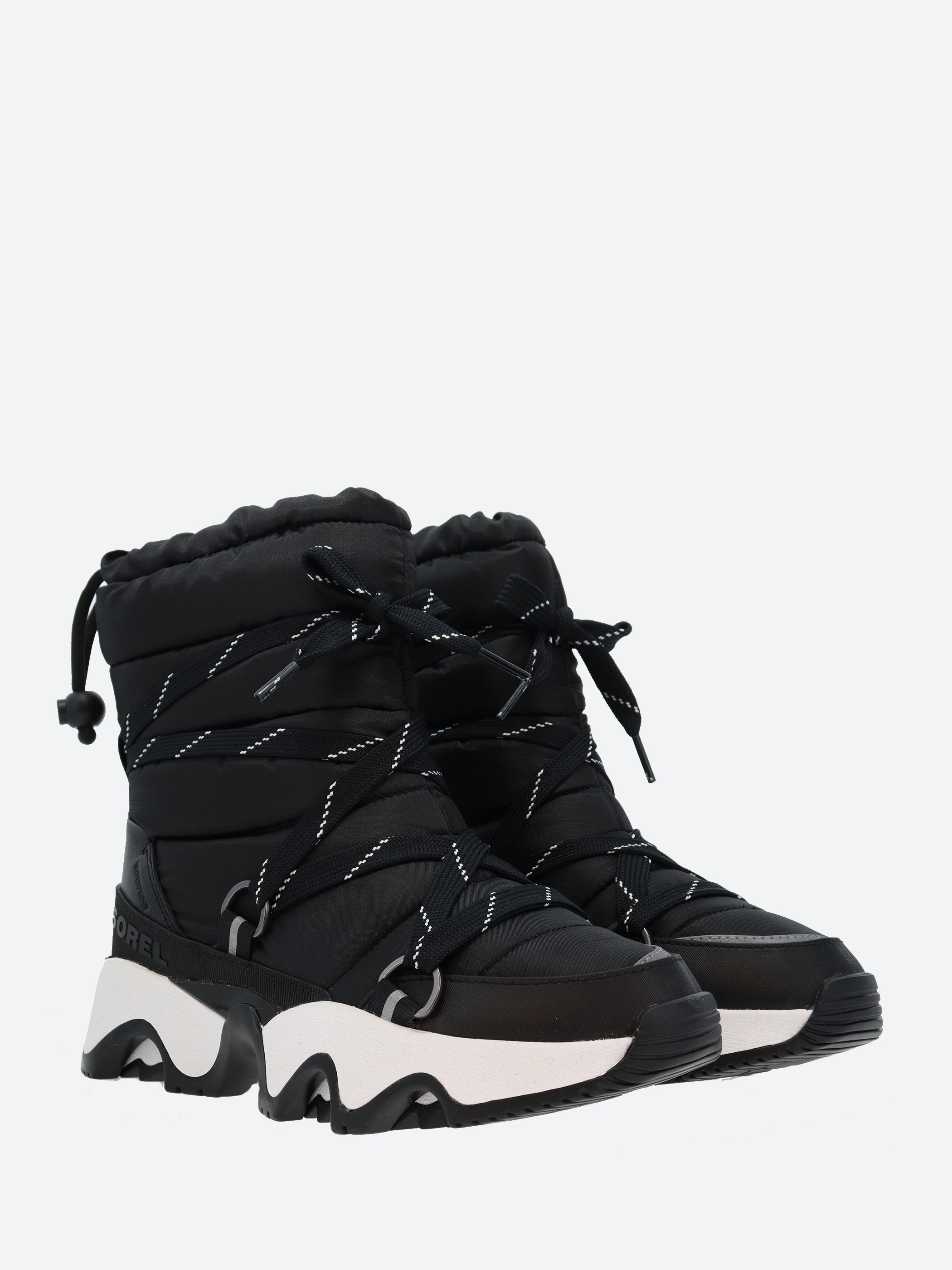 Sorel Kinetic Impact Nxt Boot in Black and Sea Salt gravitypope