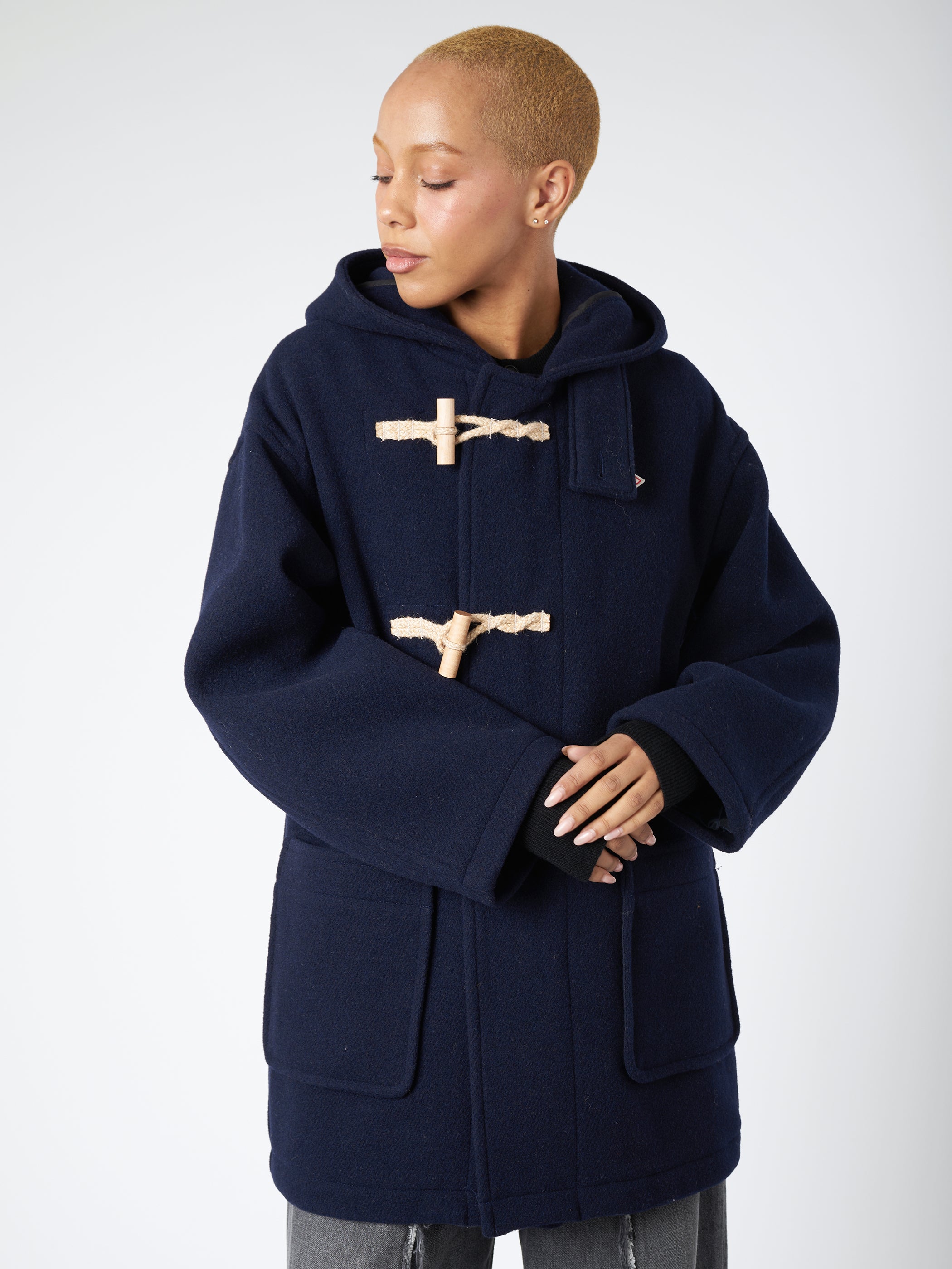 Women's Wool Light Pile Duffle Coat