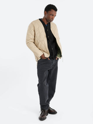 TAION Military Zip V-Neck Down Jacket