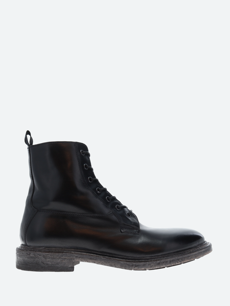 Moma - 65301 Lace Up Boots in Nero Tebe – gravitypope