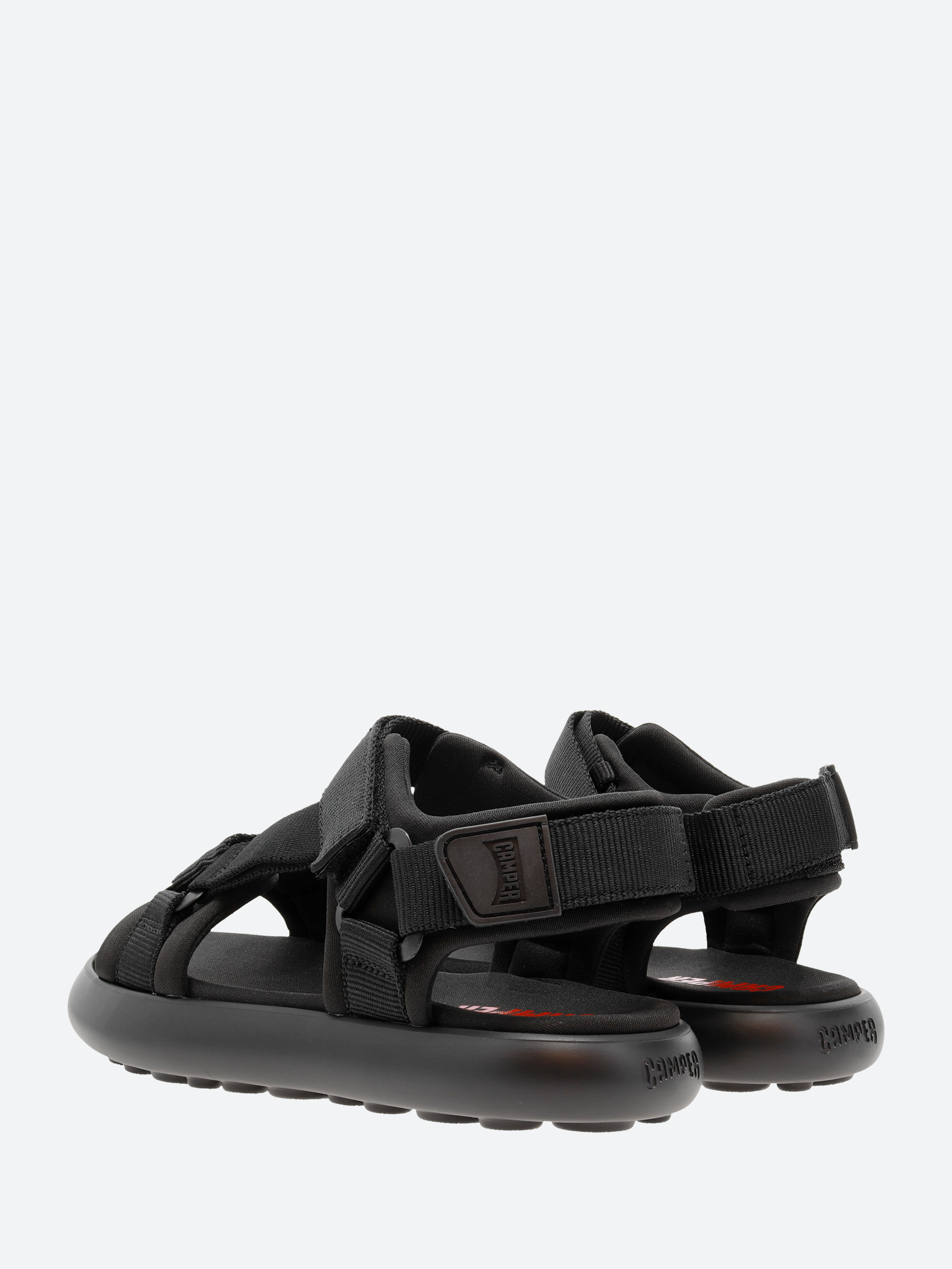 【関税込み】Pelotas Flota Sandals - Camper - Leather - Black Pelotas Black Sandals for Women - Spring/Summer collection