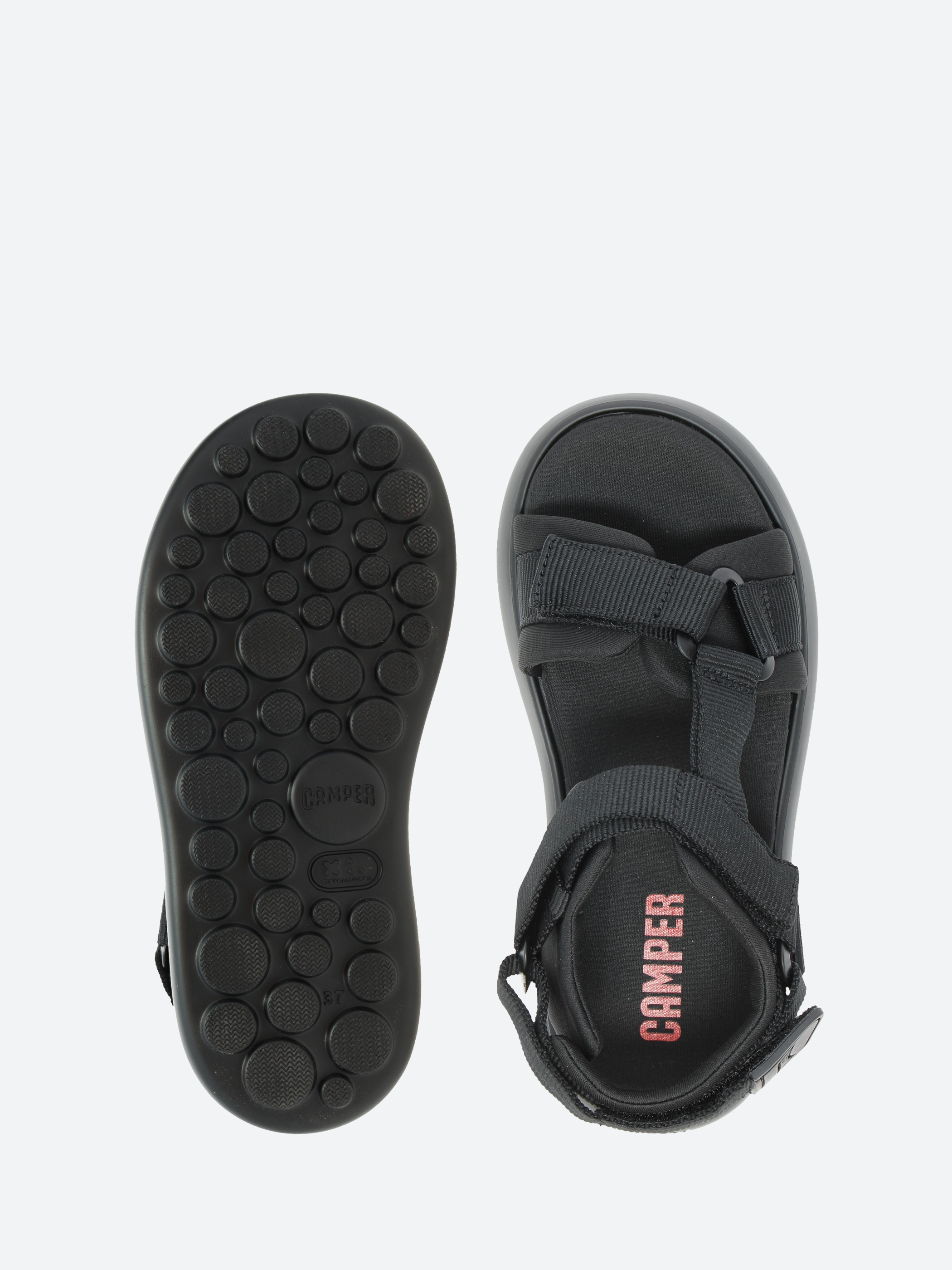 CAMPER｜SANDALS (Pelotas Flota (K201618-001)) Camper - Pelotas Flota Sandal in Black – gravitypope