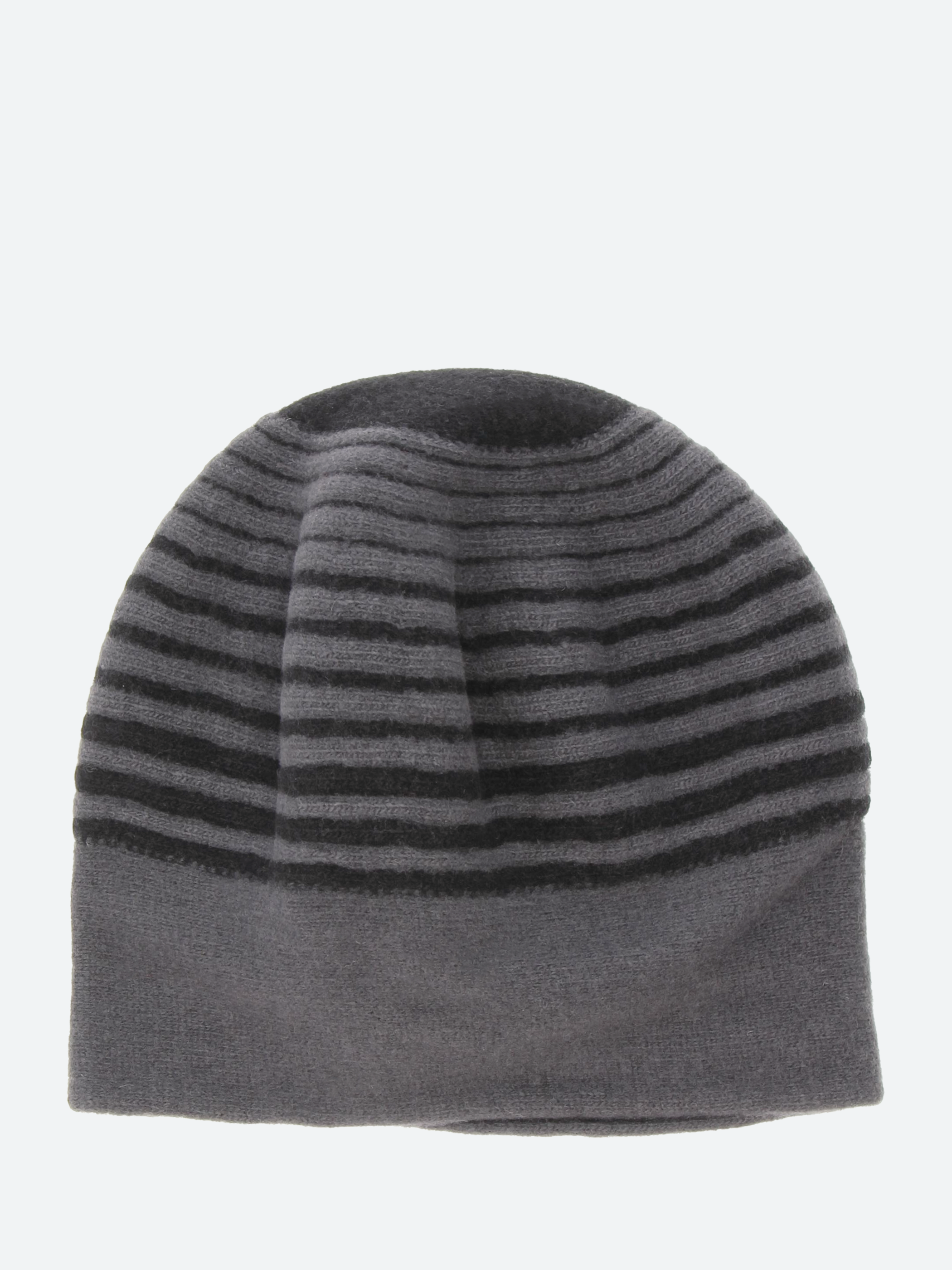 Ringed Roll Up Beret