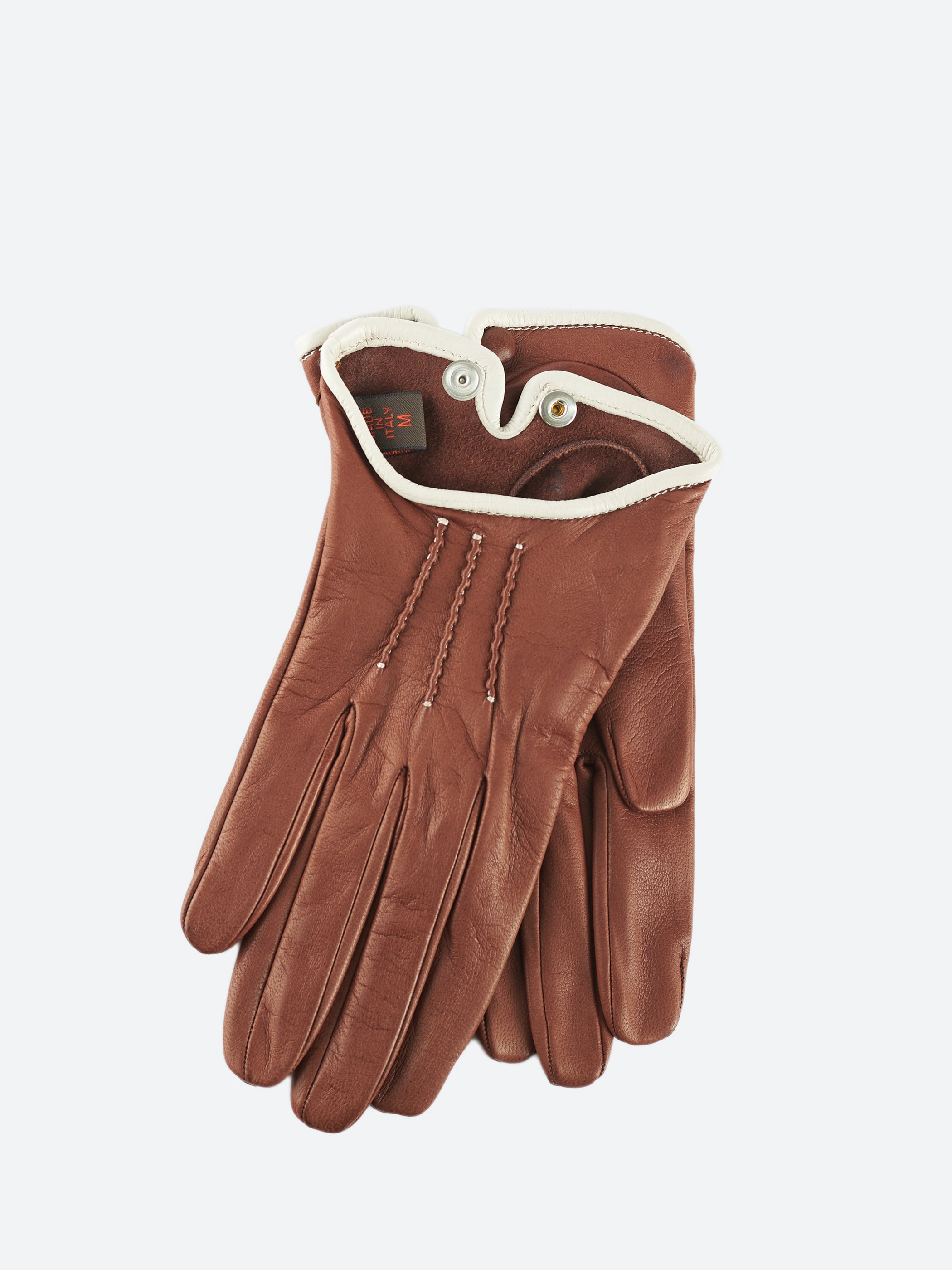 3794 Nappa Short Glove Contrast Piping