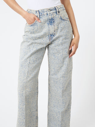 Acne Studios 2022 Monogram Relaxed Fit Jeans