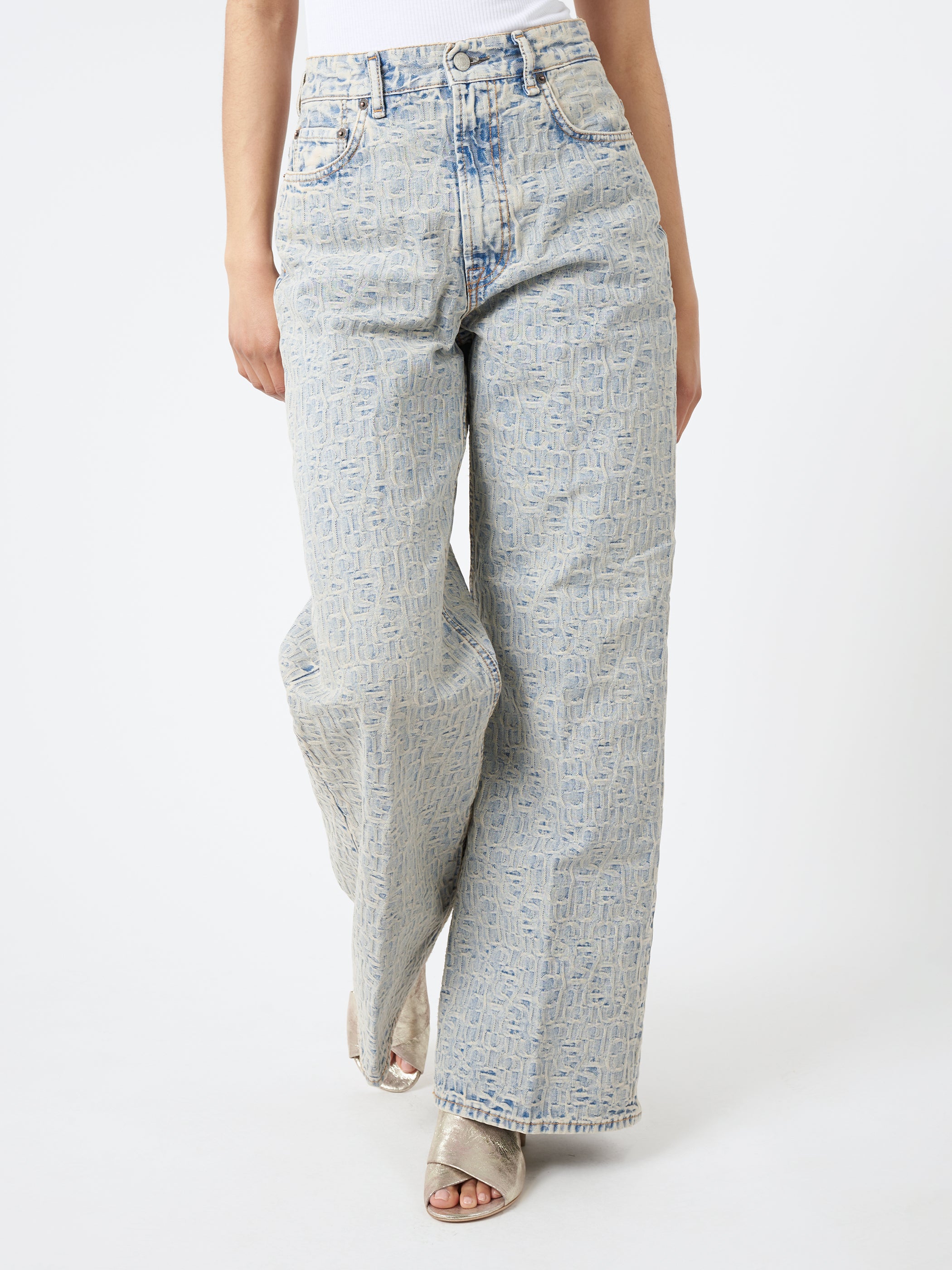 2022 Monogram Relaxed Fit Jeans